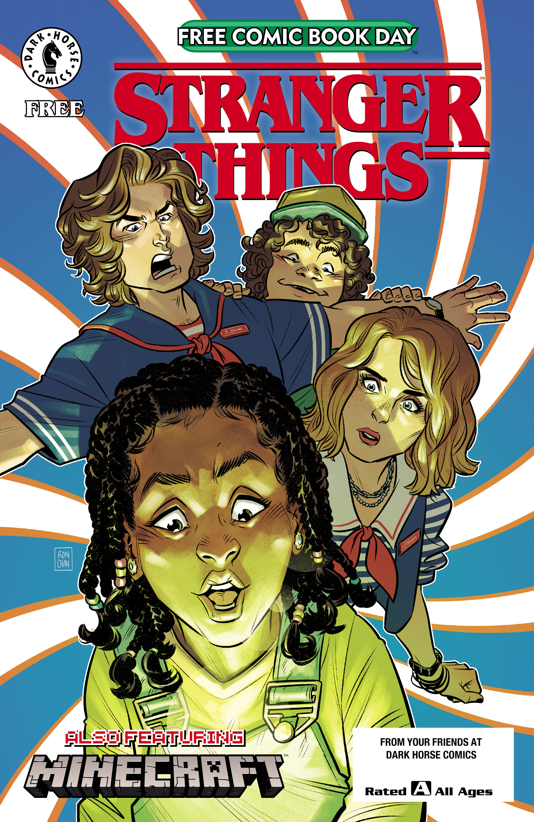 FCBD 2022 Collection: Chapter StrangerThingsft.Minecraft - Page 1