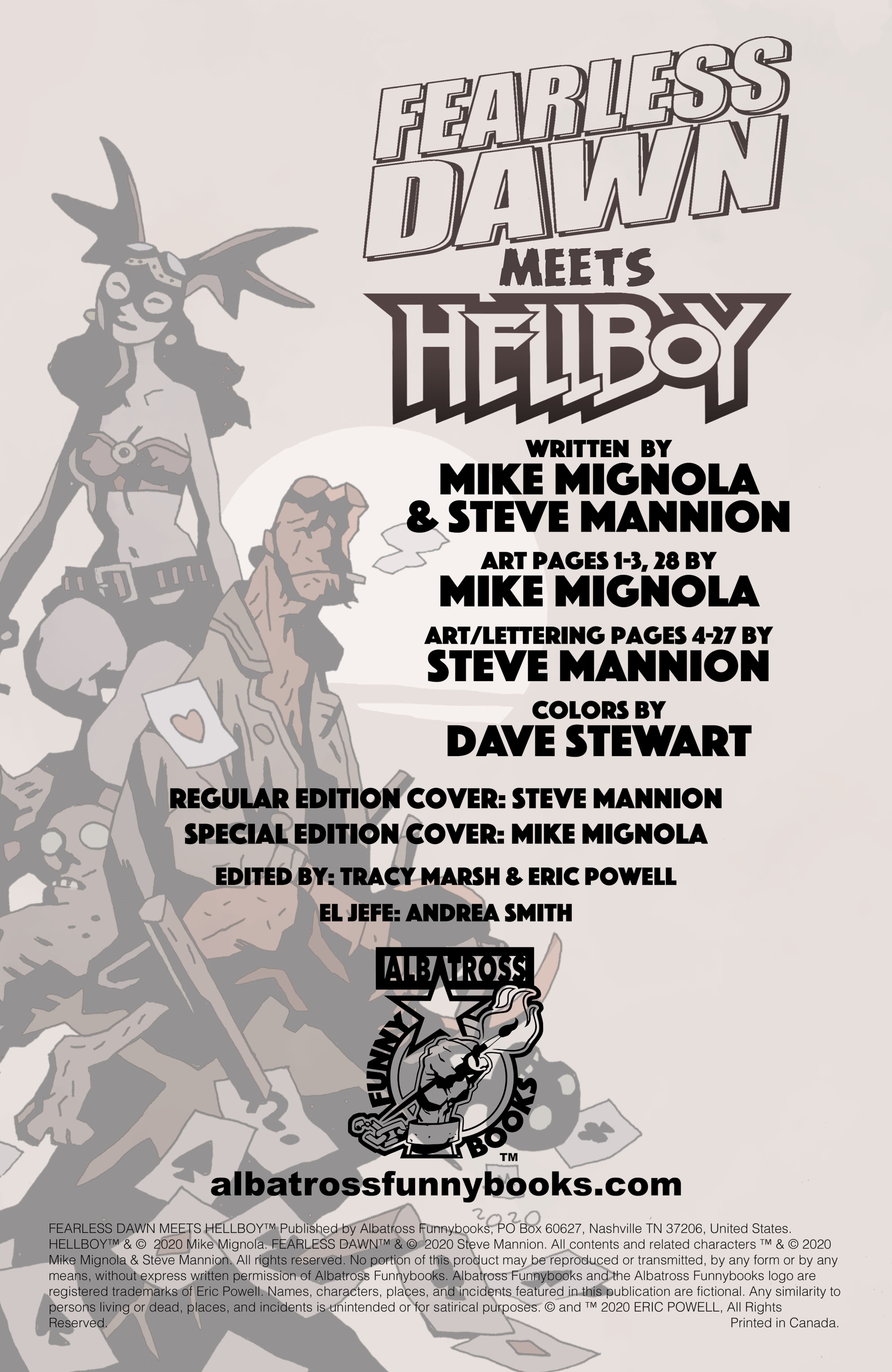 Fearless Dawn Meets Hellboy (2020): Chapter 1 - Page 3
