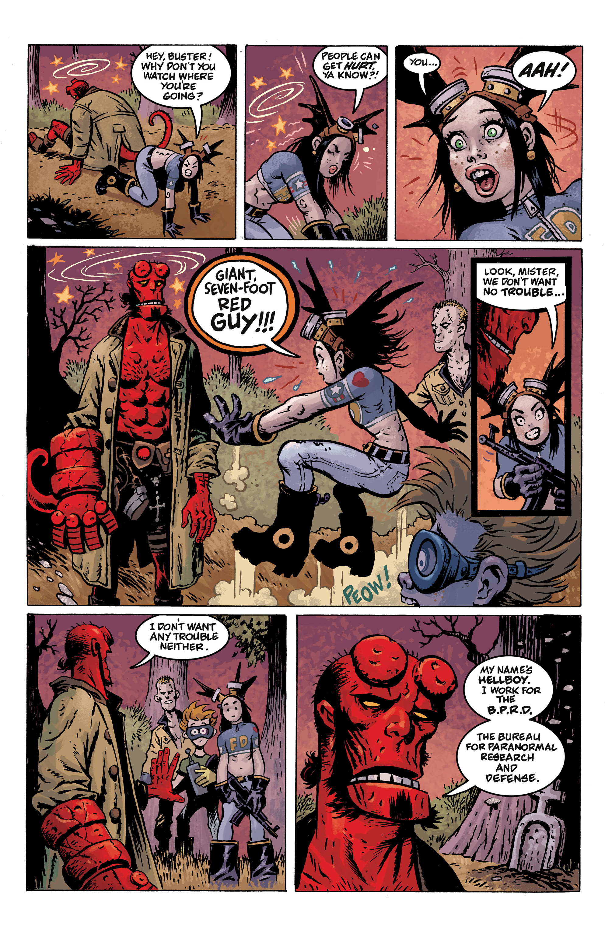 Fearless Dawn Meets Hellboy (2020): Chapter 1 - Page 8