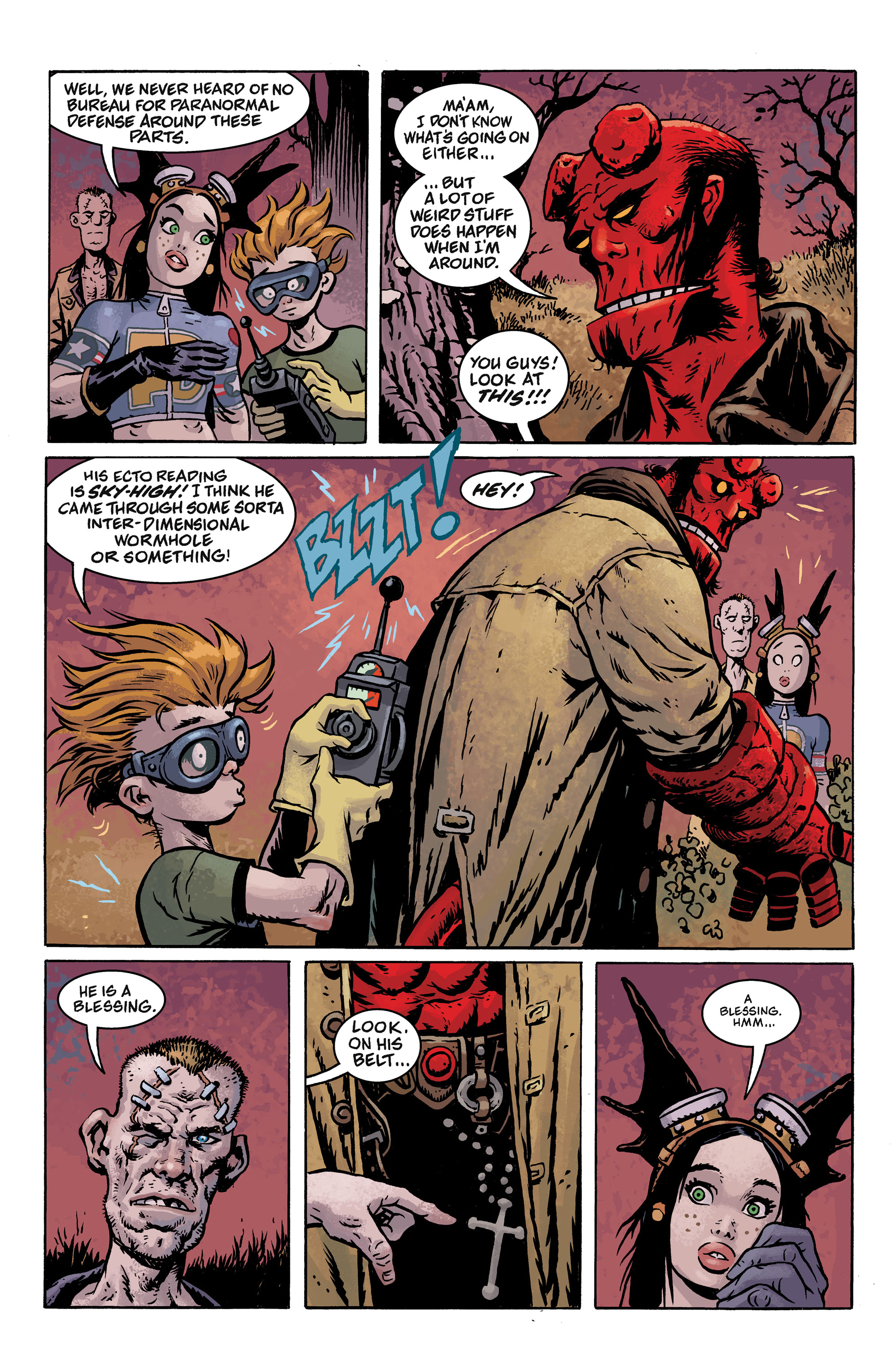 Fearless Dawn Meets Hellboy (2020): Chapter 1 - Page 9