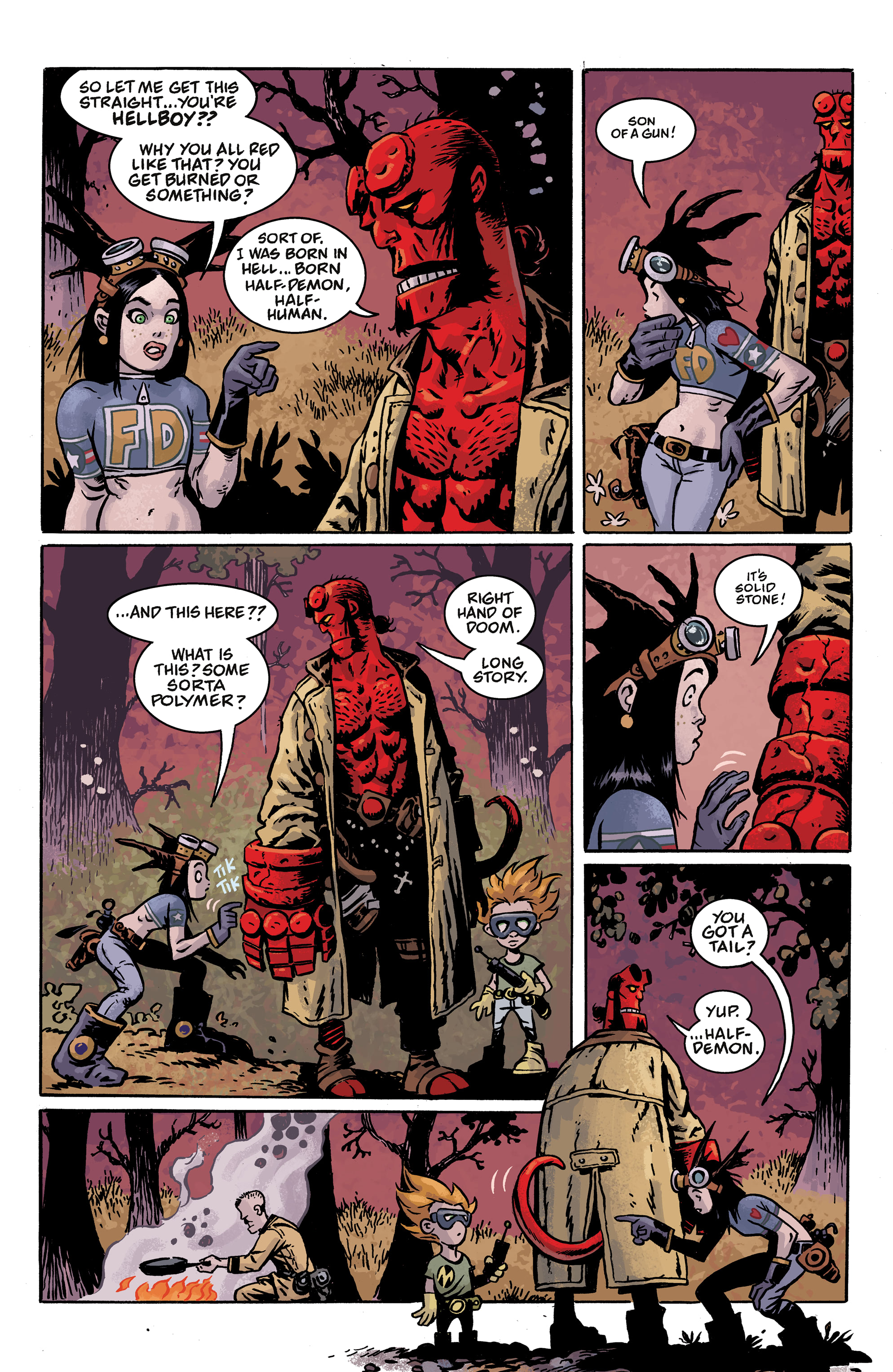 Fearless Dawn Meets Hellboy (2020): Chapter 1 - Page 10