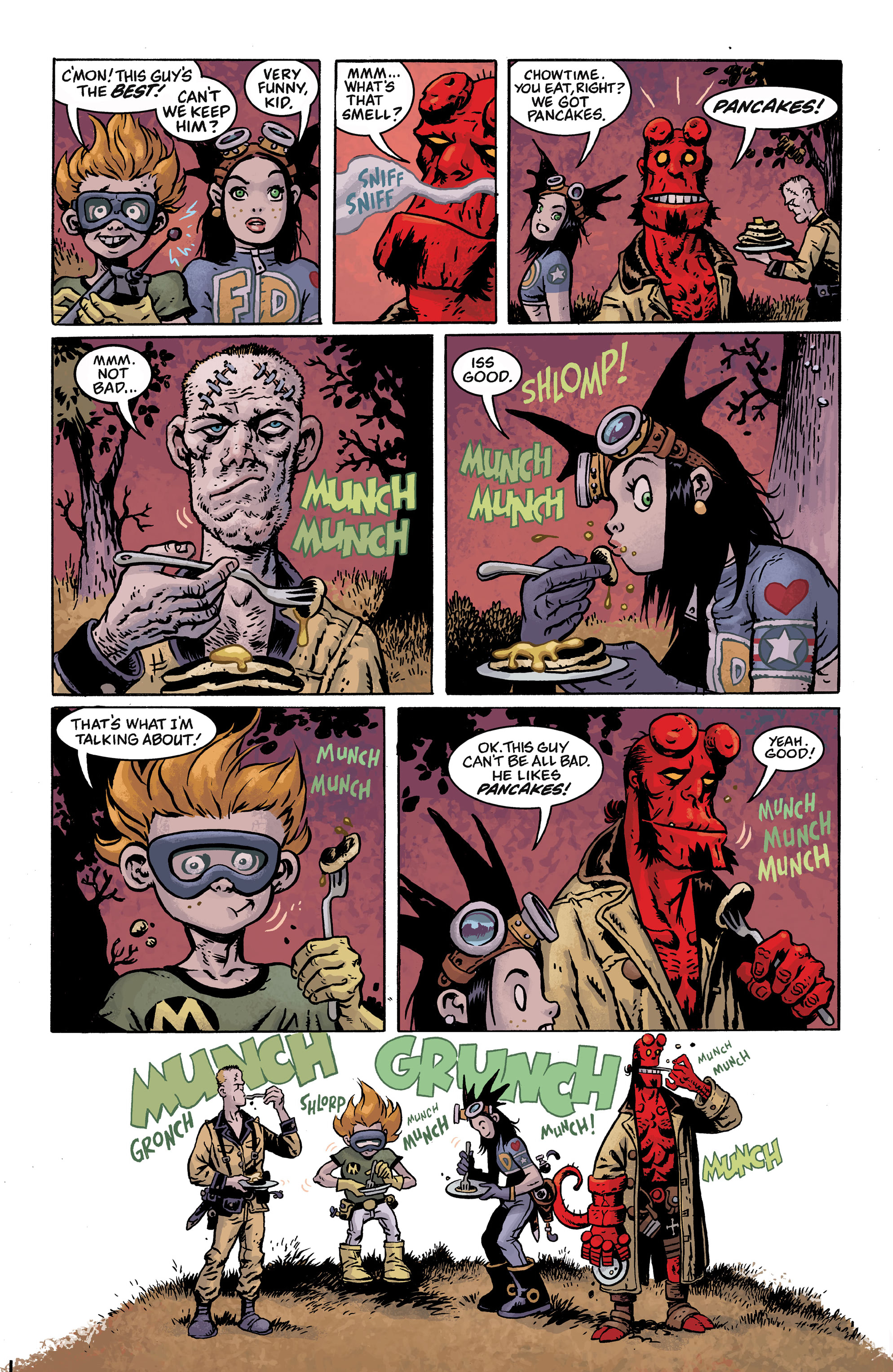 Fearless Dawn Meets Hellboy (2020): Chapter 1 - Page 11