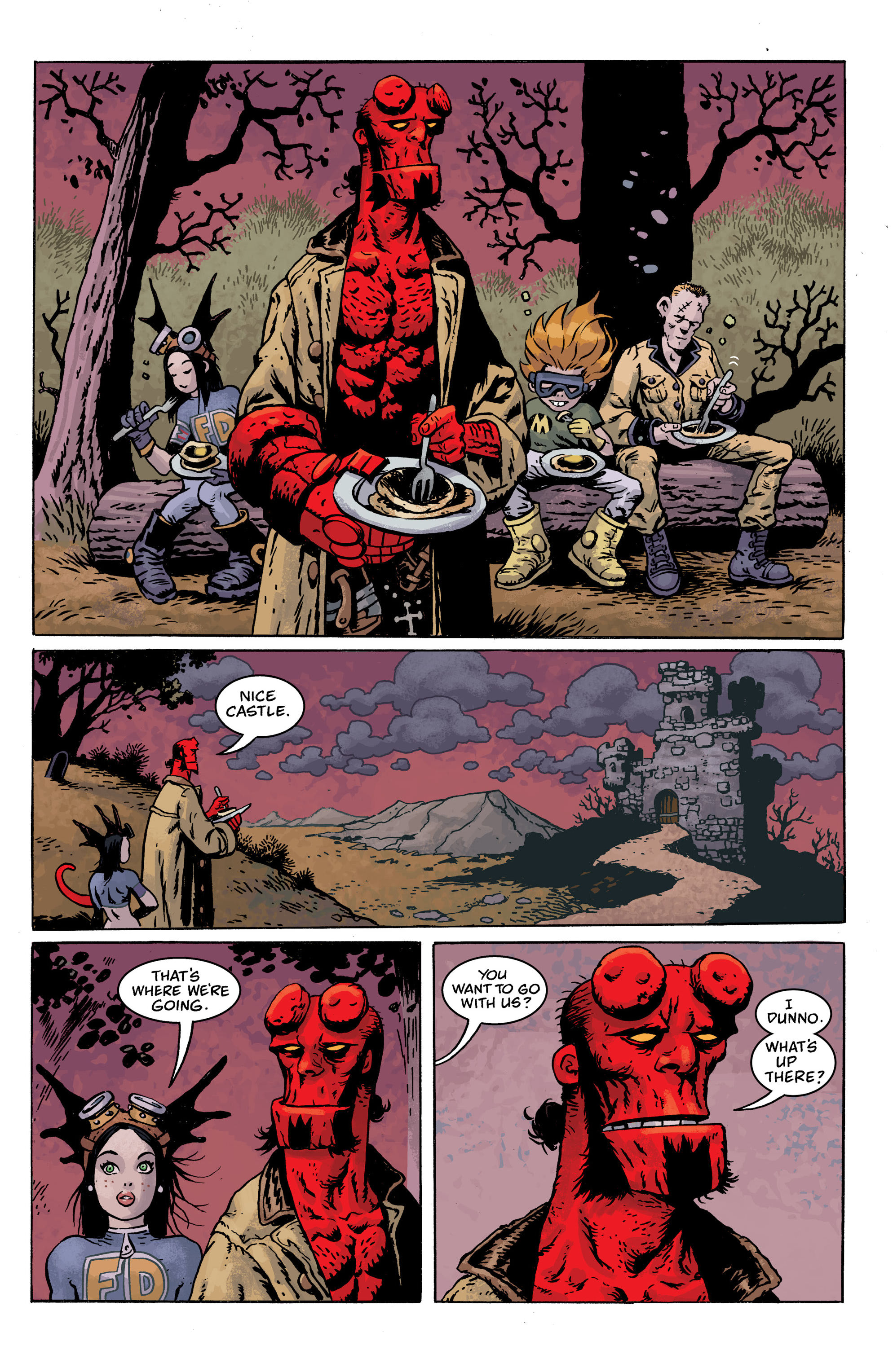 Fearless Dawn Meets Hellboy (2020): Chapter 1 - Page 12