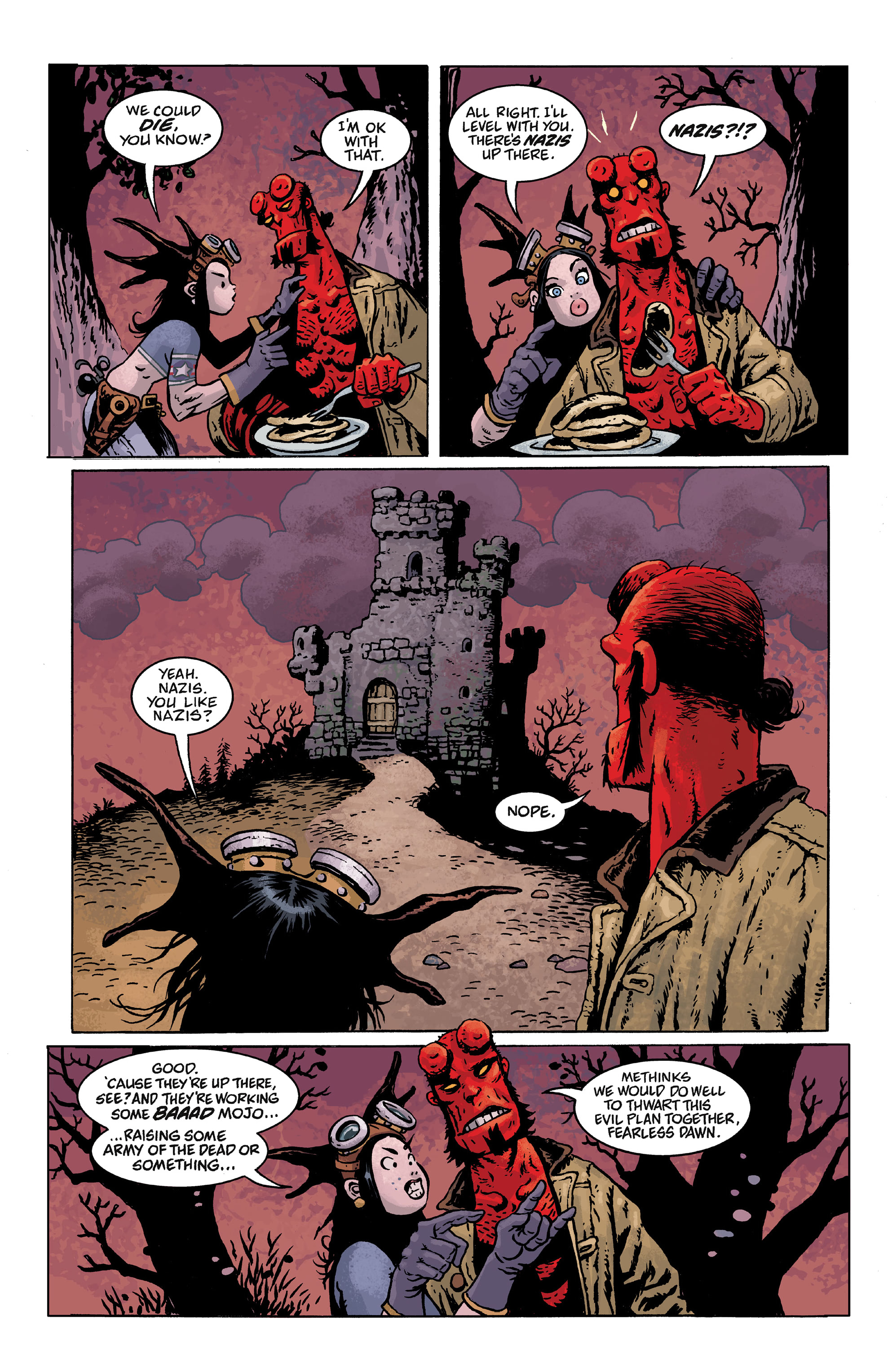 Fearless Dawn Meets Hellboy (2020): Chapter 1 - Page 13