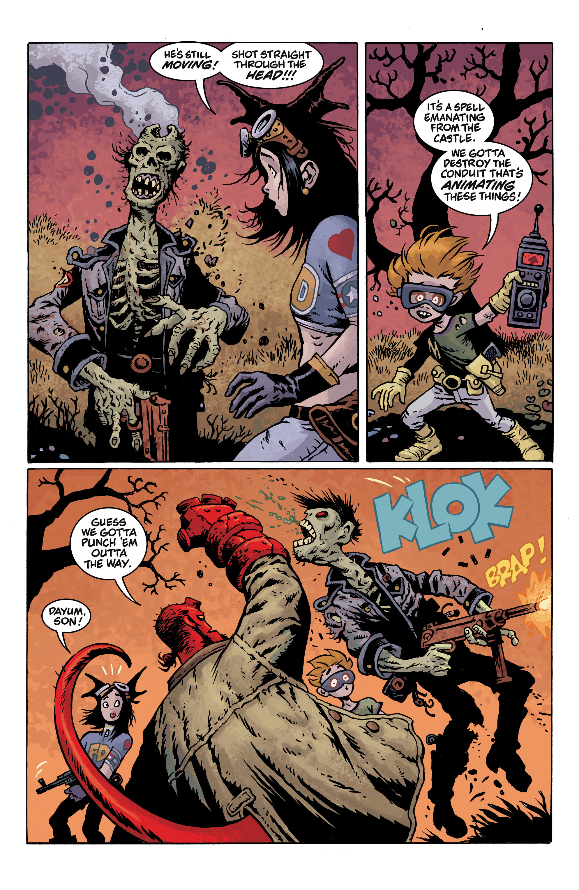 Fearless Dawn Meets Hellboy (2020): Chapter 1 - Page 21