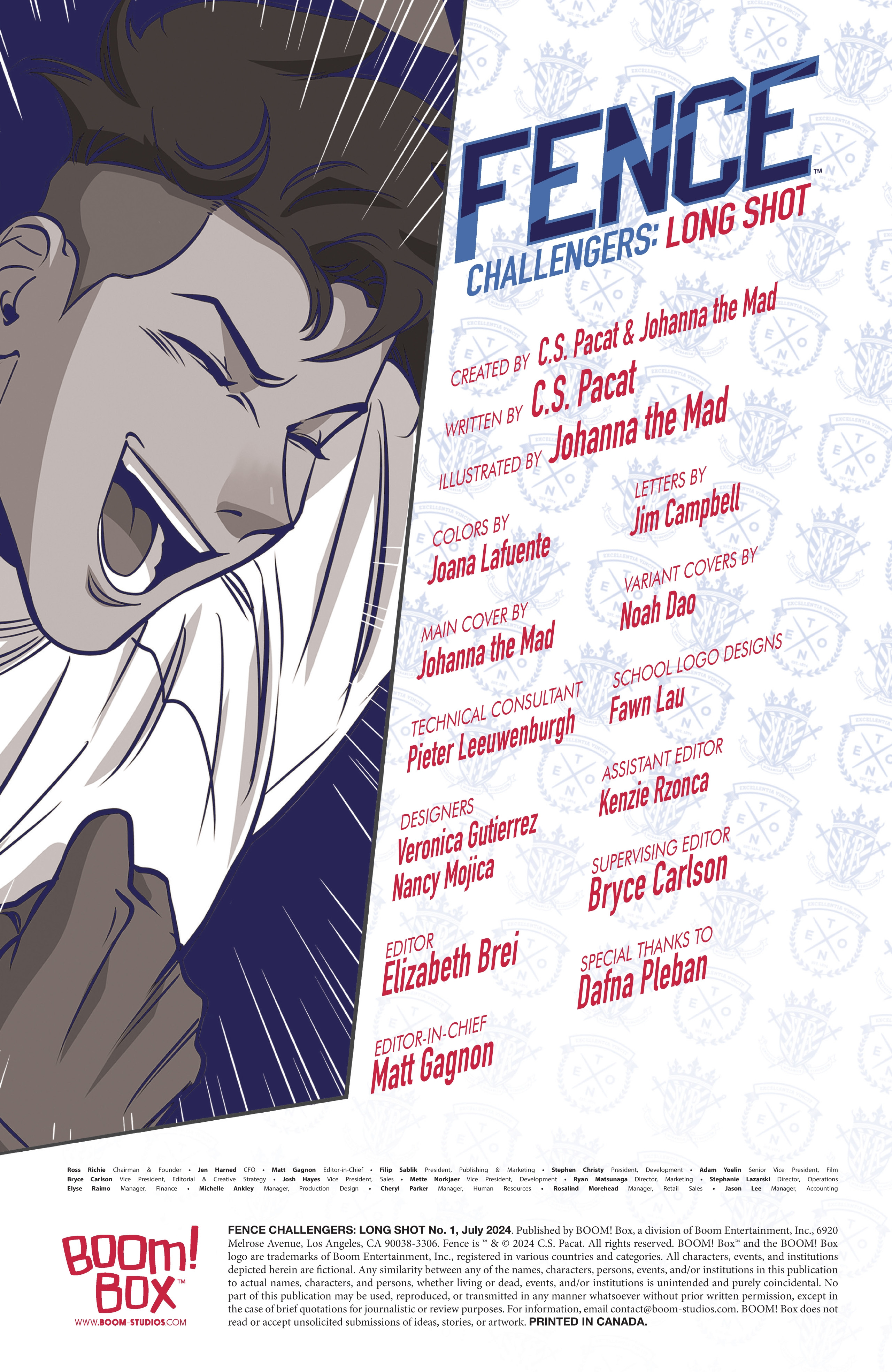 Fence Challengers: Long Shot (2024-): Chapter 1 - Page 2