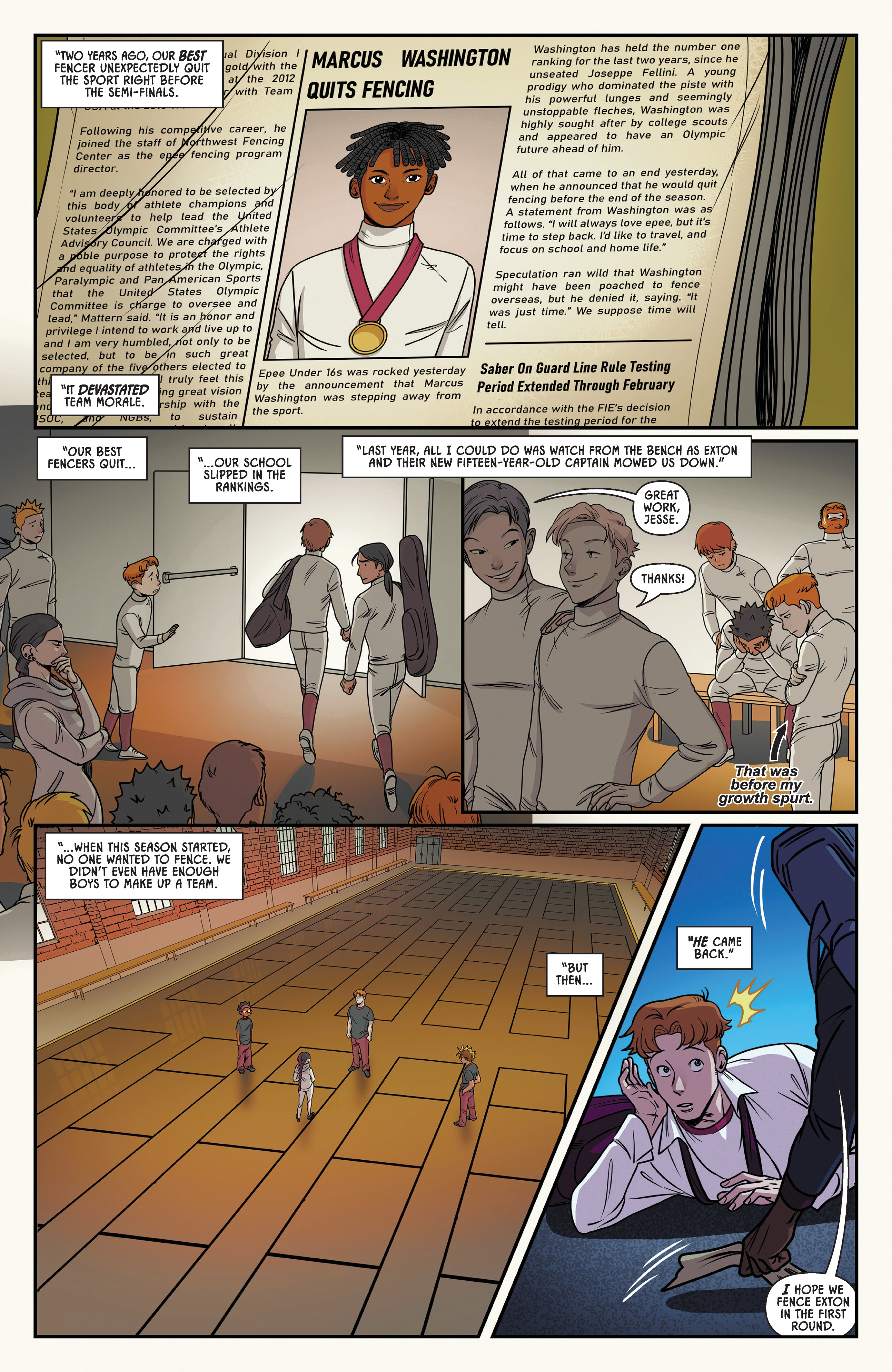 Fence Challengers: Long Shot (2024-): Chapter 1 - Page 4