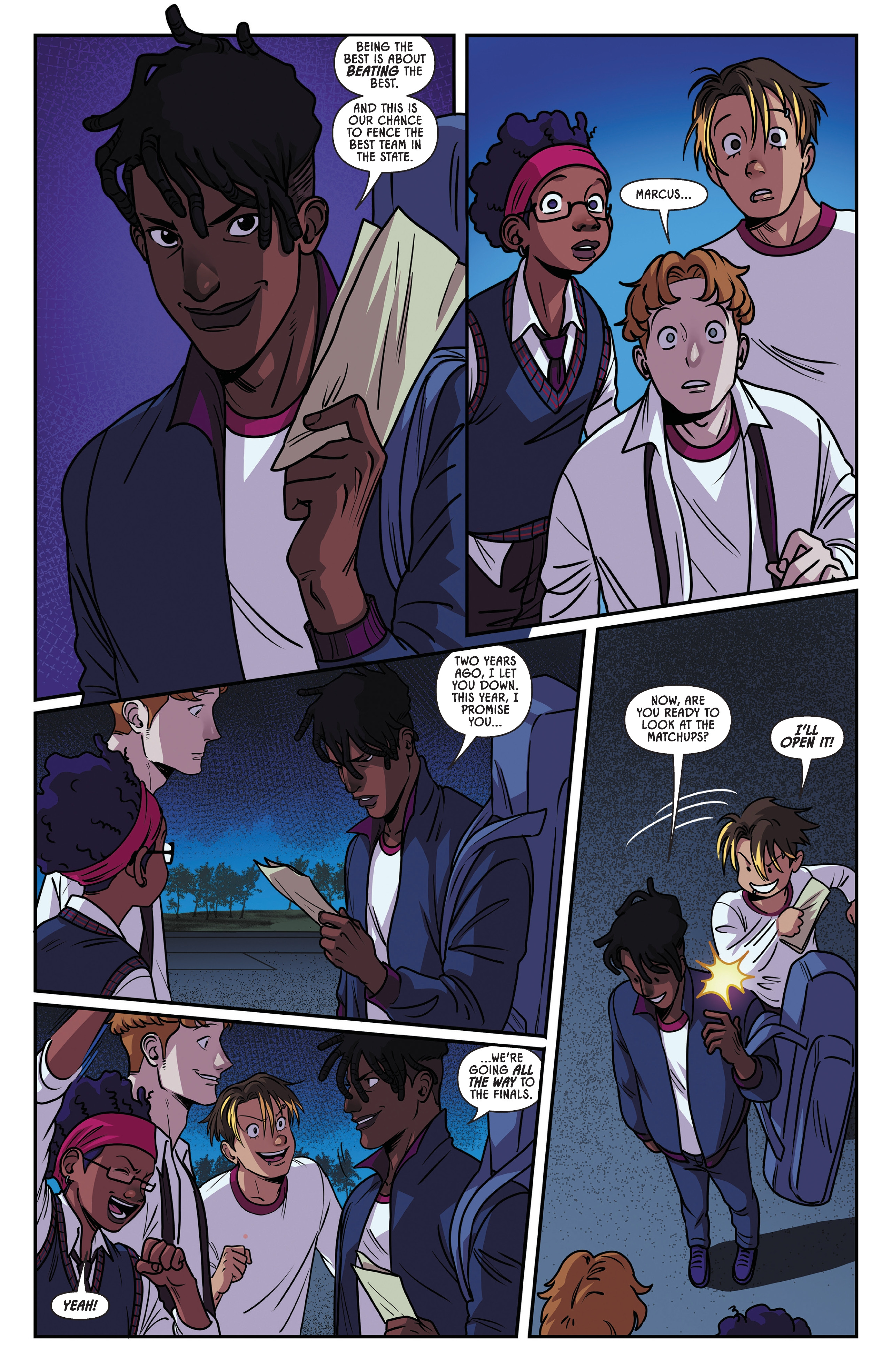 Fence Challengers: Long Shot (2024-): Chapter 1 - Page 5