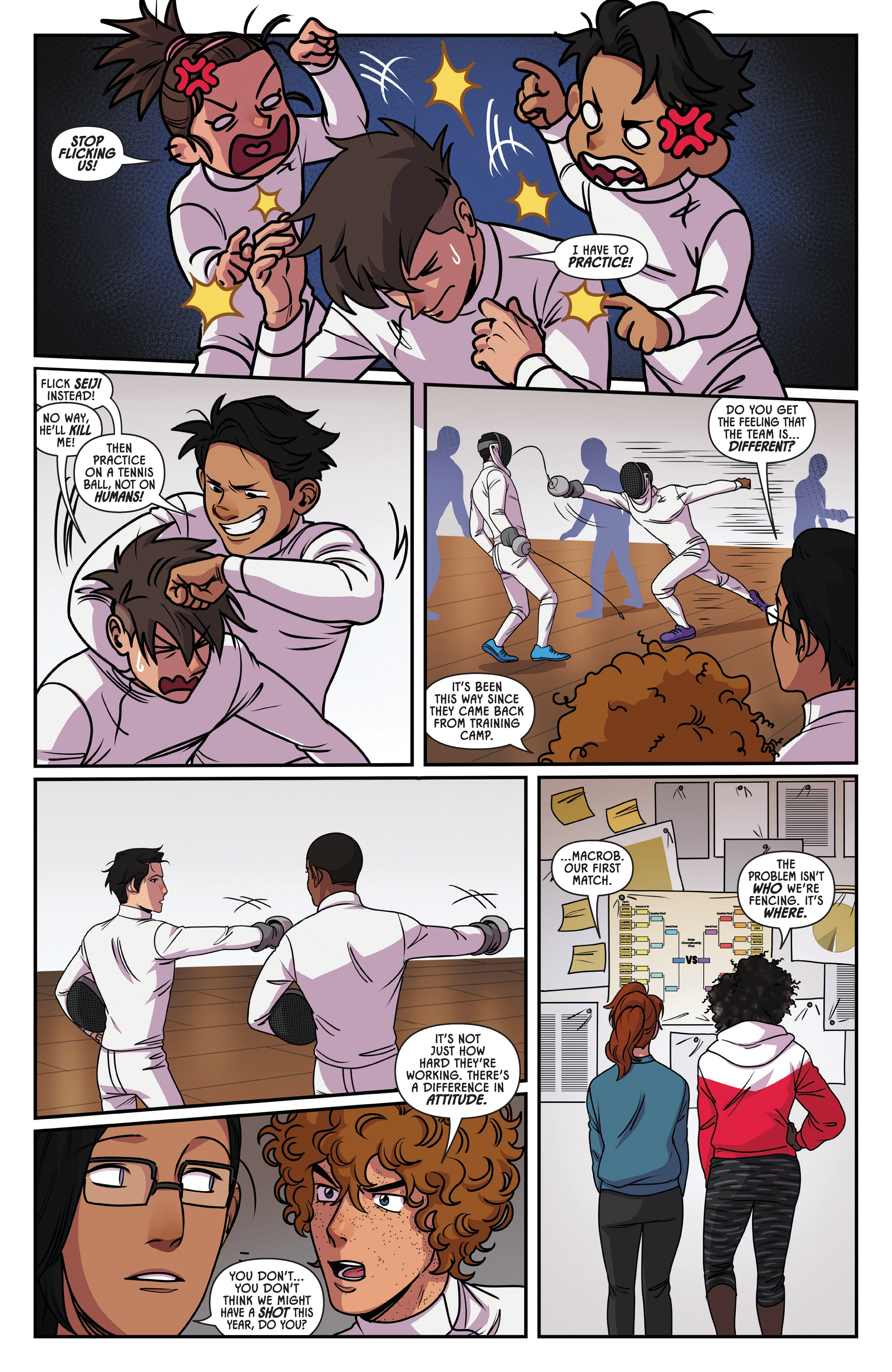 Fence Challengers: Long Shot (2024-): Chapter 1 - Page 7