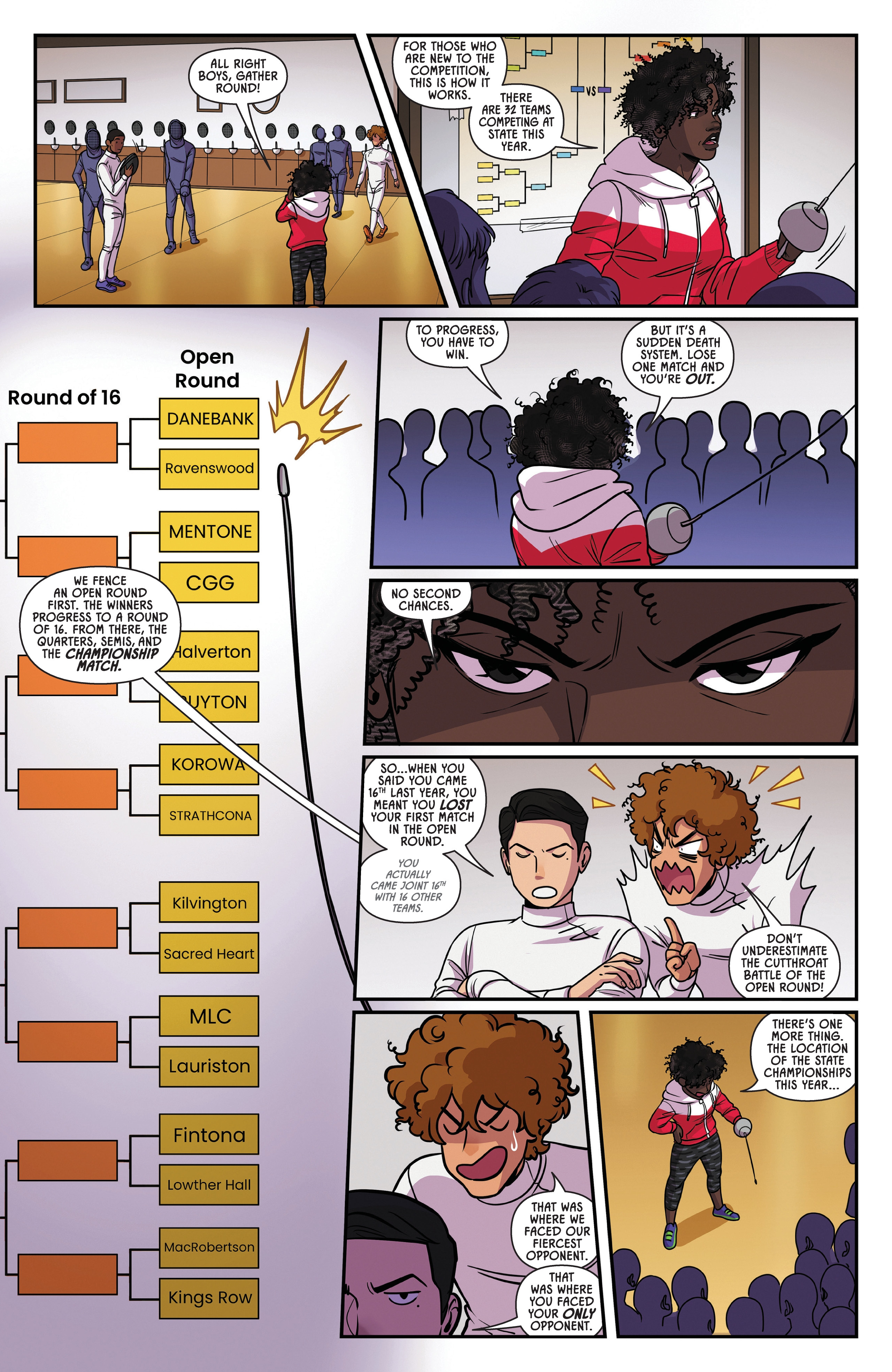 Fence Challengers: Long Shot (2024-): Chapter 1 - Page 8