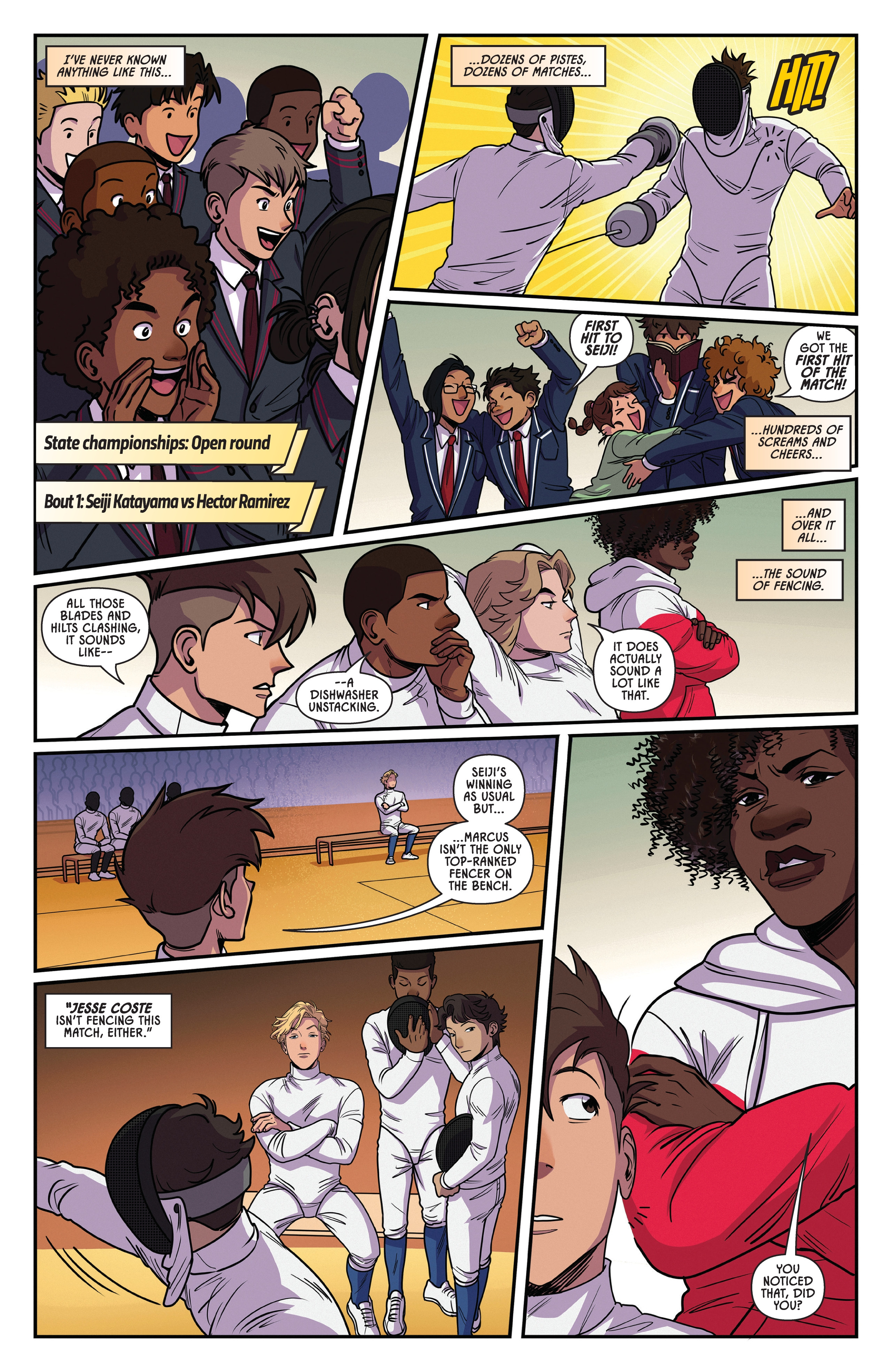 Fence Challengers: Sweet Sixteen (2025): Chapter 1 - Page 3