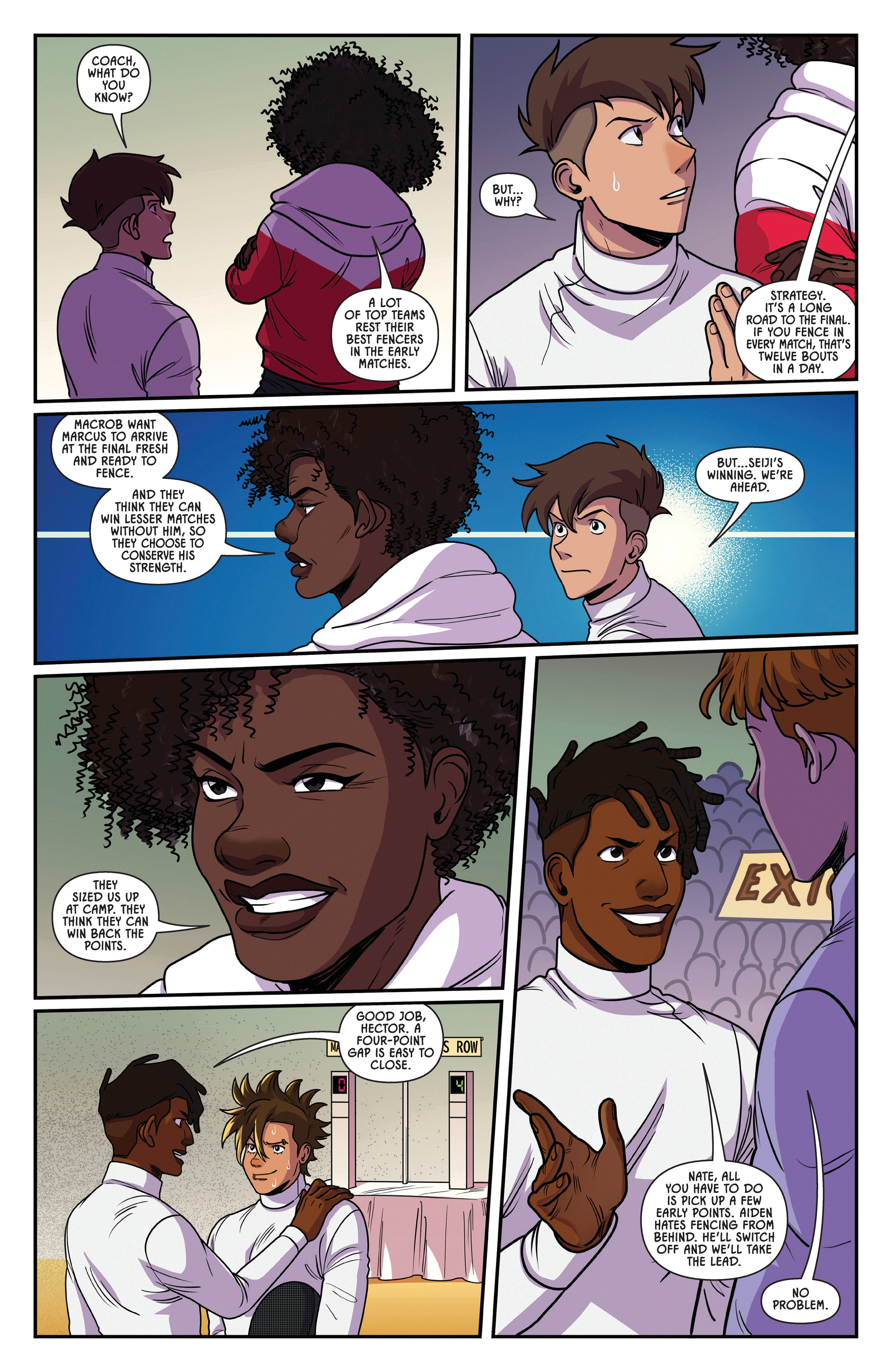 Fence Challengers: Sweet Sixteen (2025): Chapter 1 - Page 4