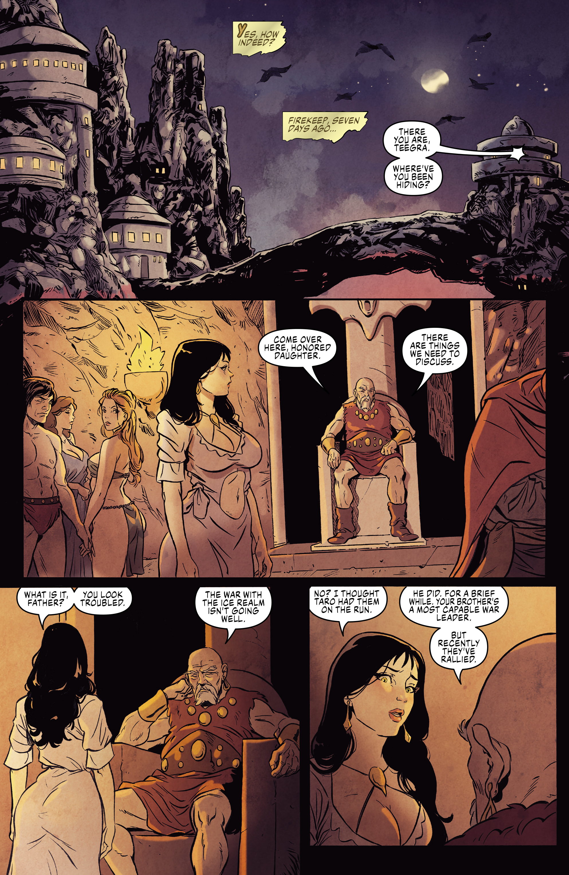 Fire and Ice: Teegra (2024-): Chapter 1 - Page 7