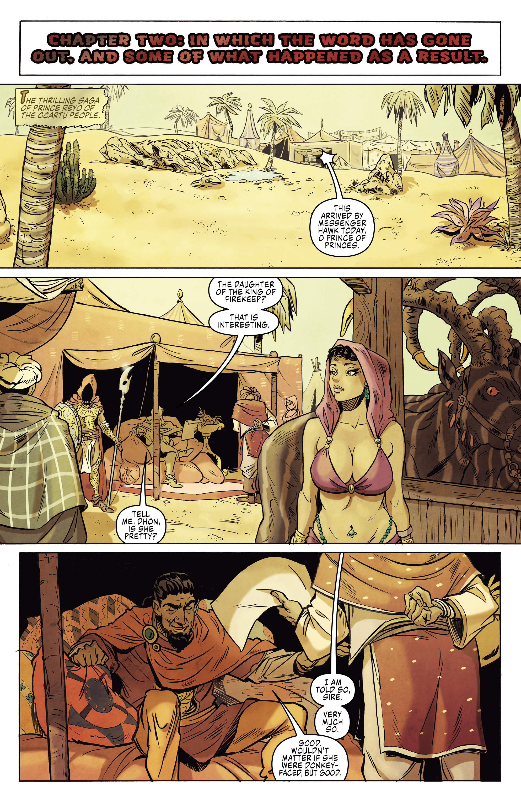 Fire and Ice: Teegra (2024-): Chapter 1 - Page 18