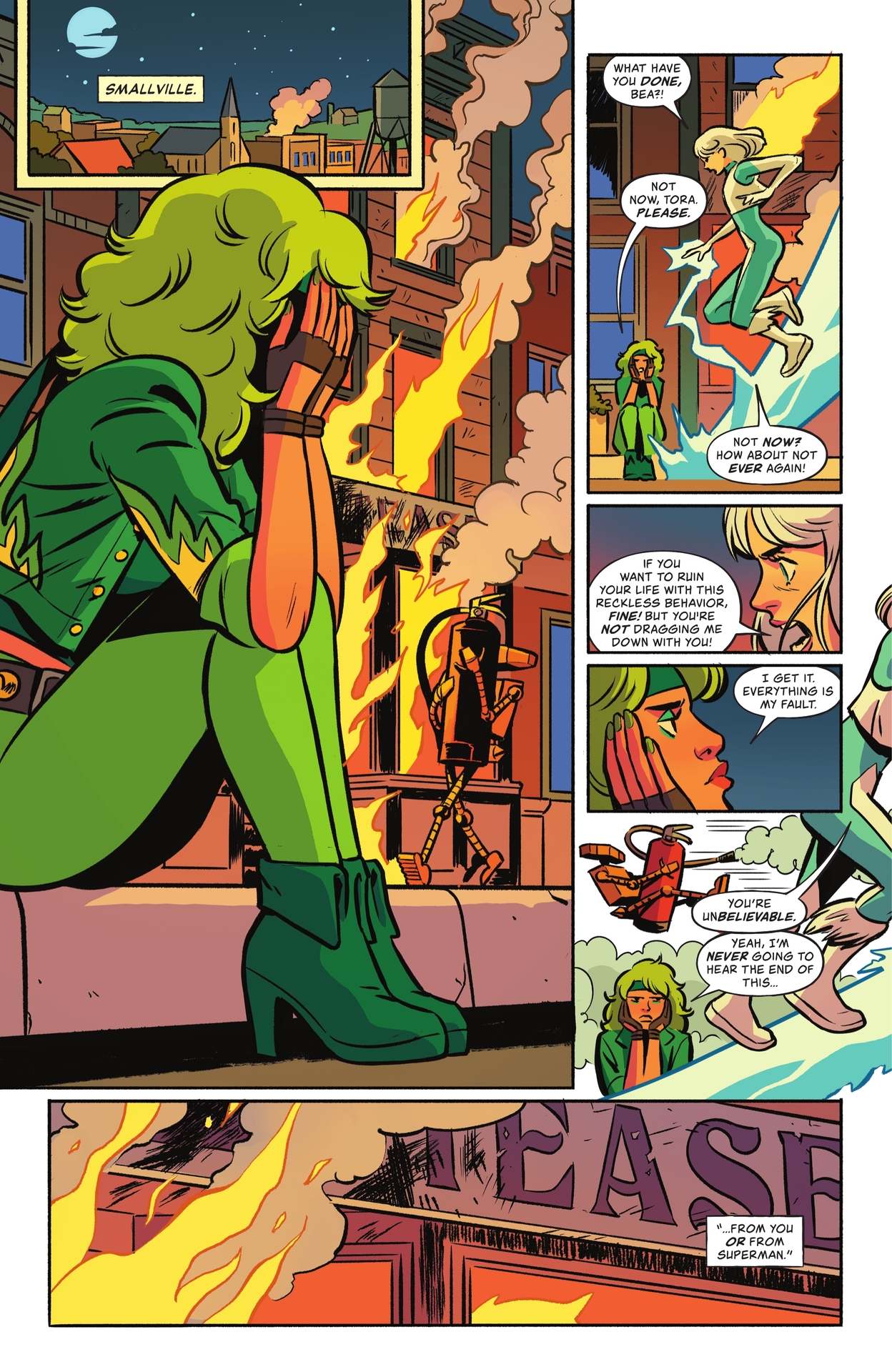 Fire and Ice: Welcome to Smallville (2023-): Chapter 1 - Page 3