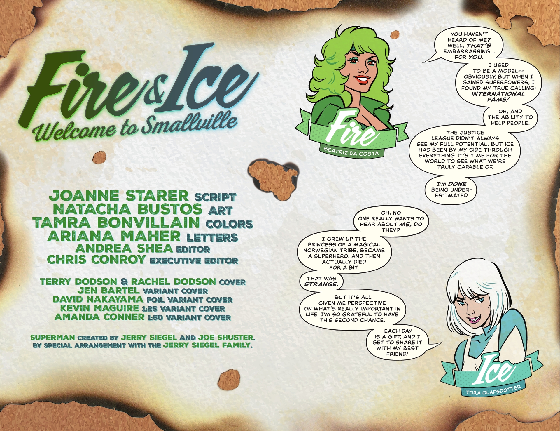 Fire and Ice: Welcome to Smallville (2023-): Chapter 1 - Page 4
