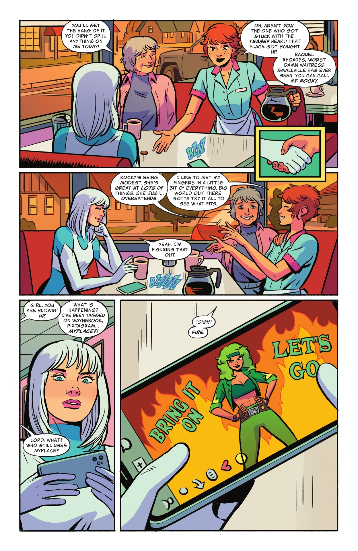 Fire and Ice: Welcome to Smallville (2023-): Chapter 1 - Page 12