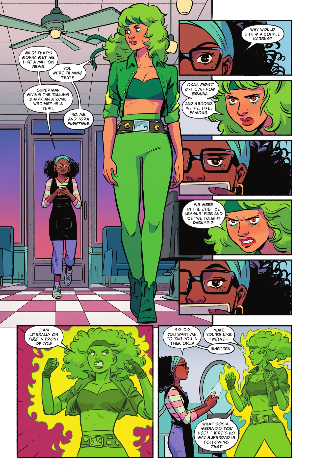 Fire and Ice: Welcome to Smallville (2023-): Chapter 1 - Page 18