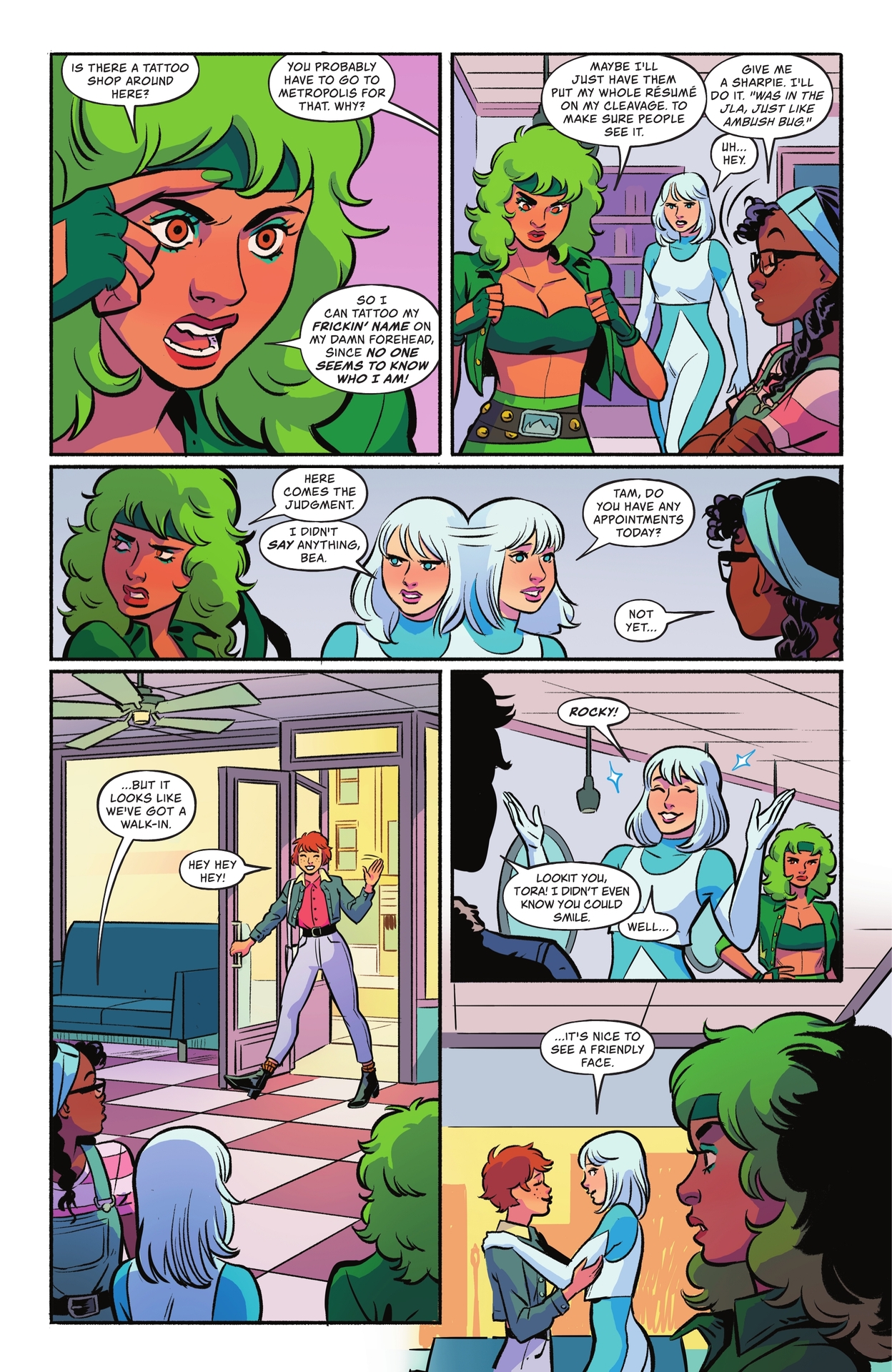 Fire and Ice: Welcome to Smallville (2023-): Chapter 2 - Page 8