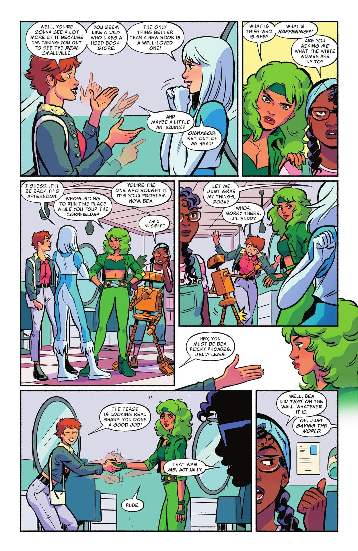 Fire and Ice: Welcome to Smallville (2023-): Chapter 2 - Page 9
