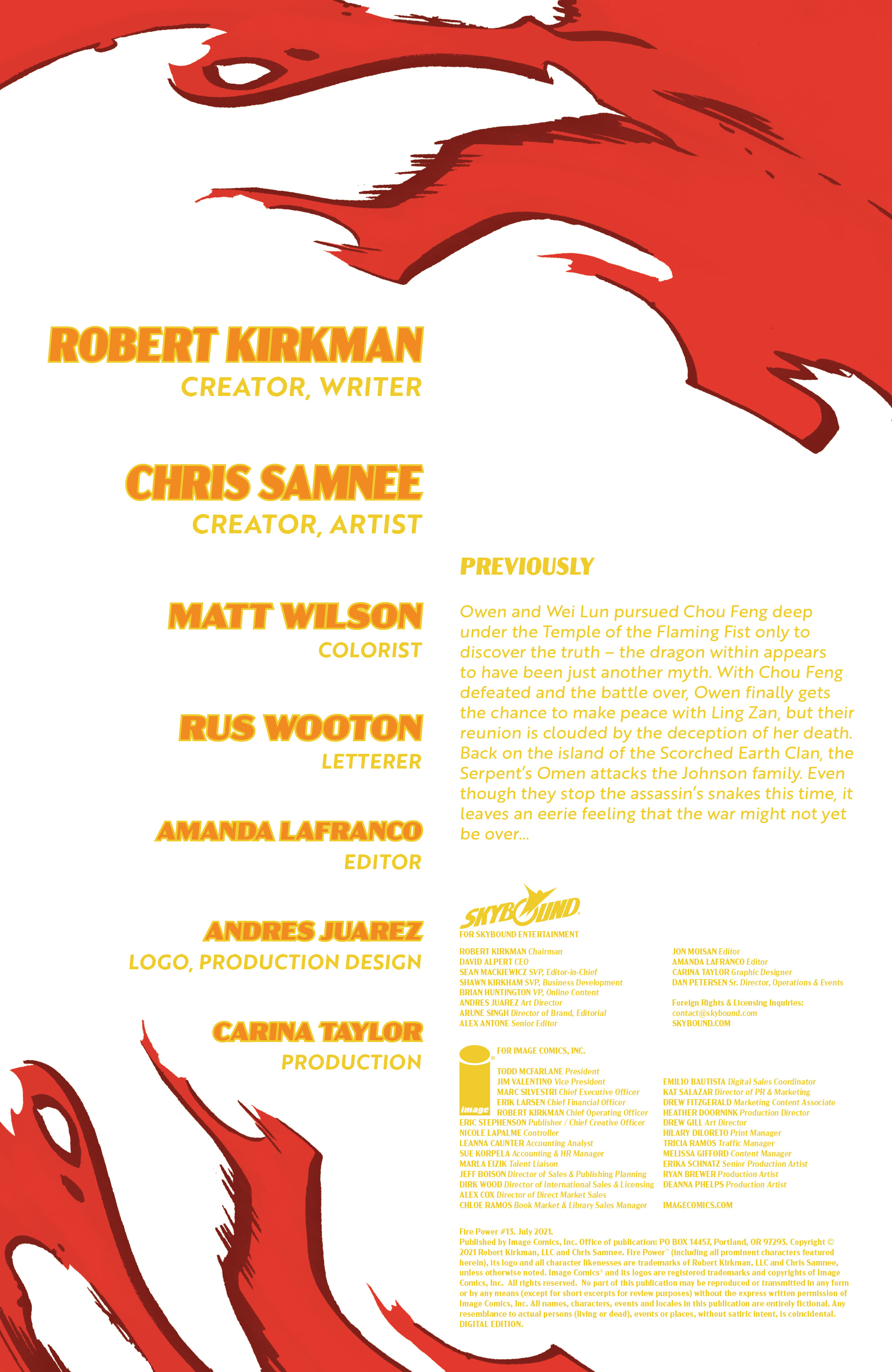 Fire Power (2020-): Chapter 13 - Page 2