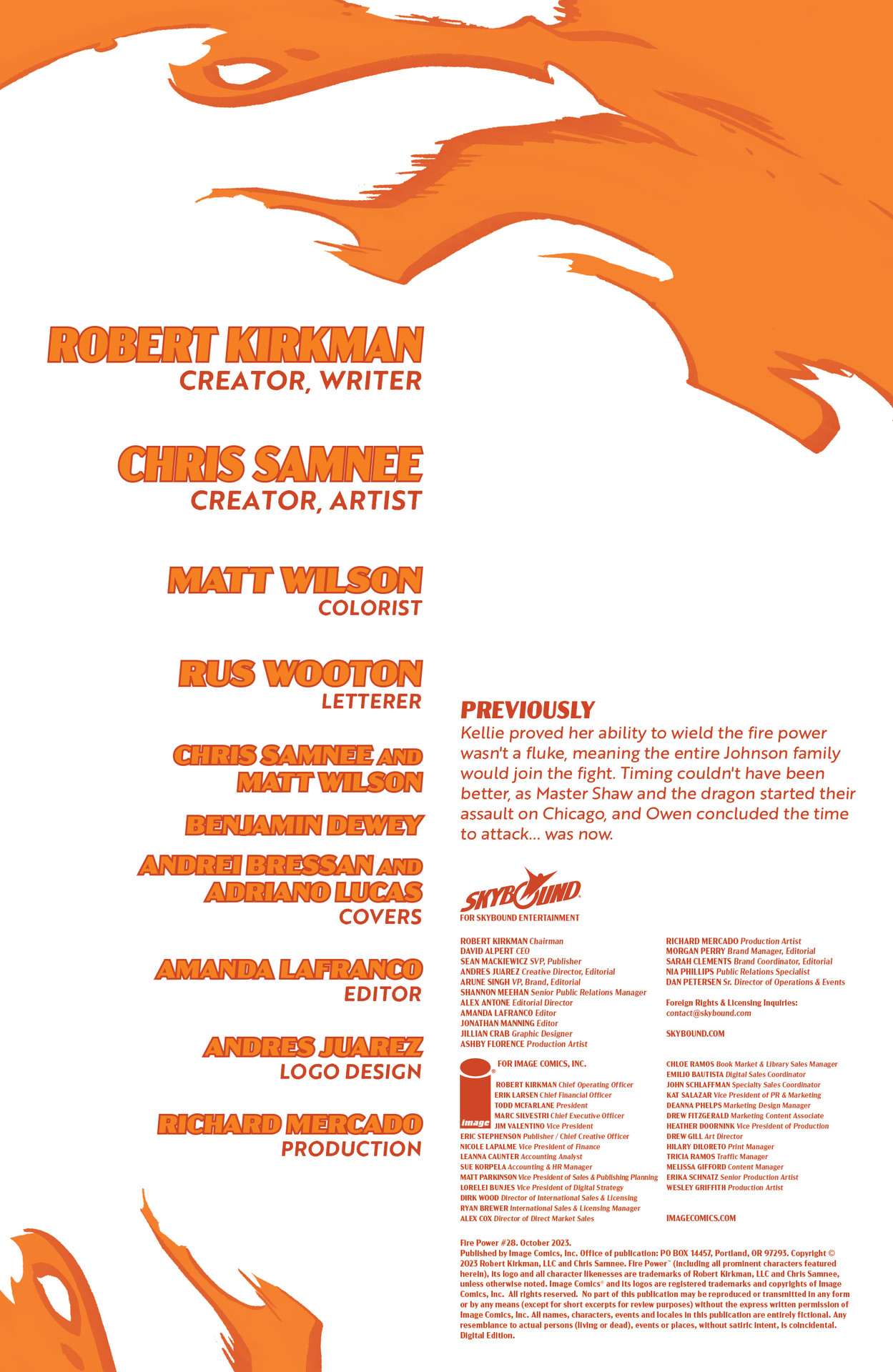 Fire Power (2020-): Chapter 28 - Page 2