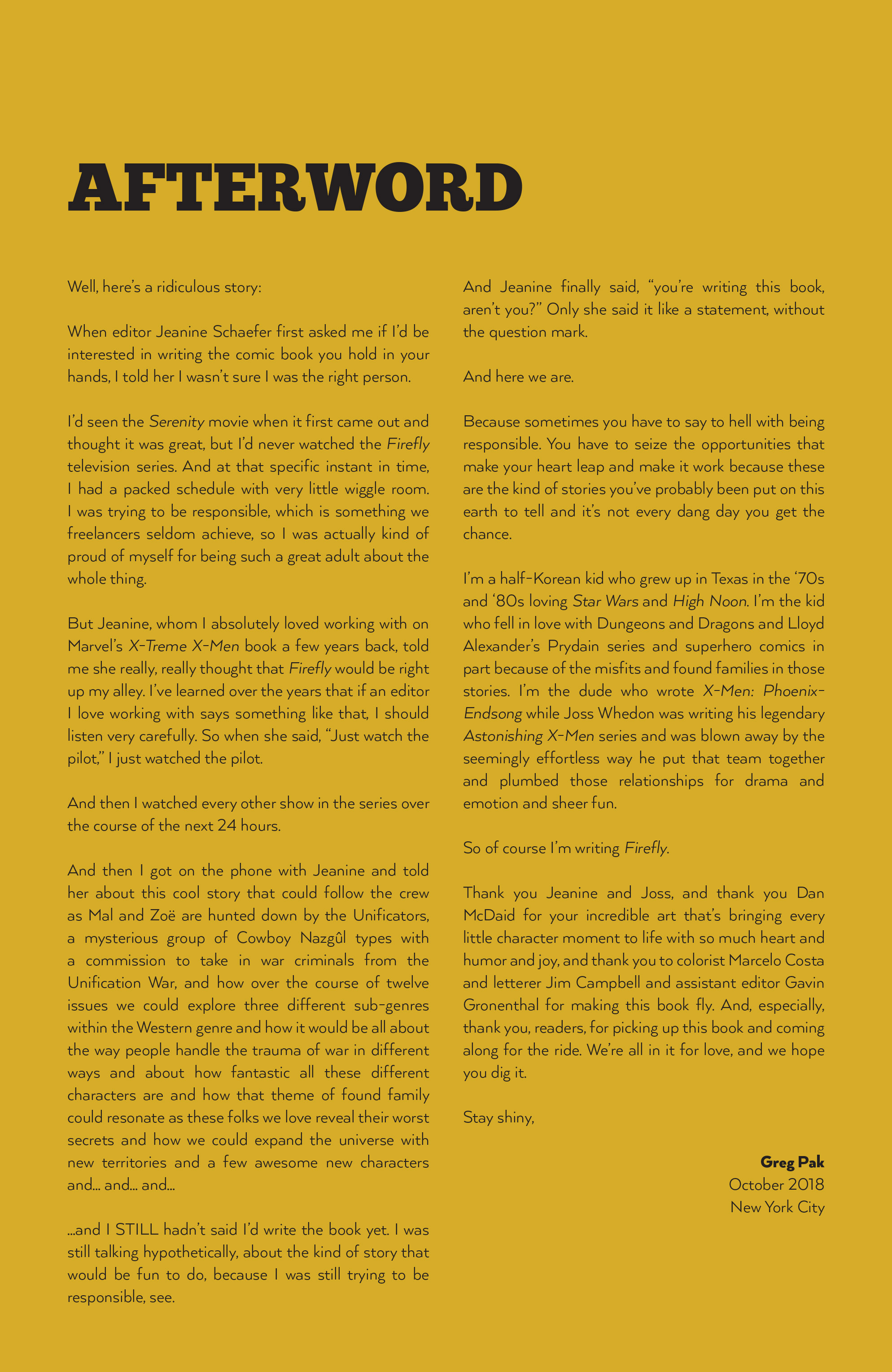 Firefly (2018-): Chapter 1 - Page 25