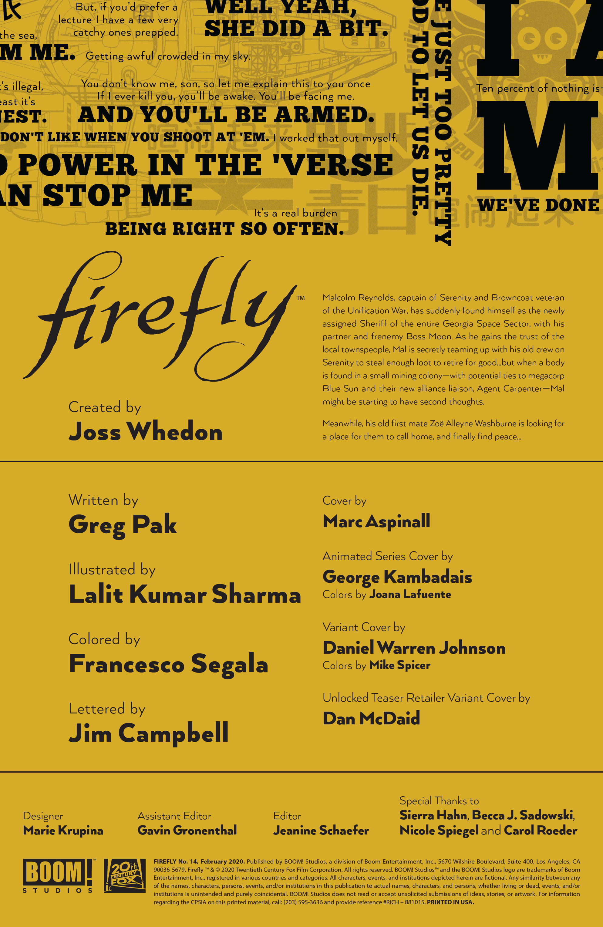 Firefly (2018-): Chapter 14 - Page 2