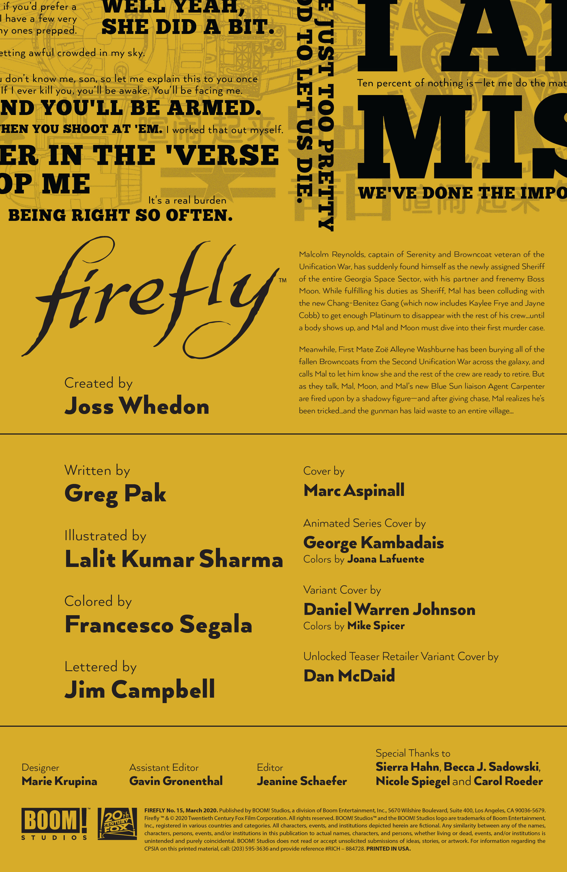 Firefly (2018-): Chapter 15 - Page 2