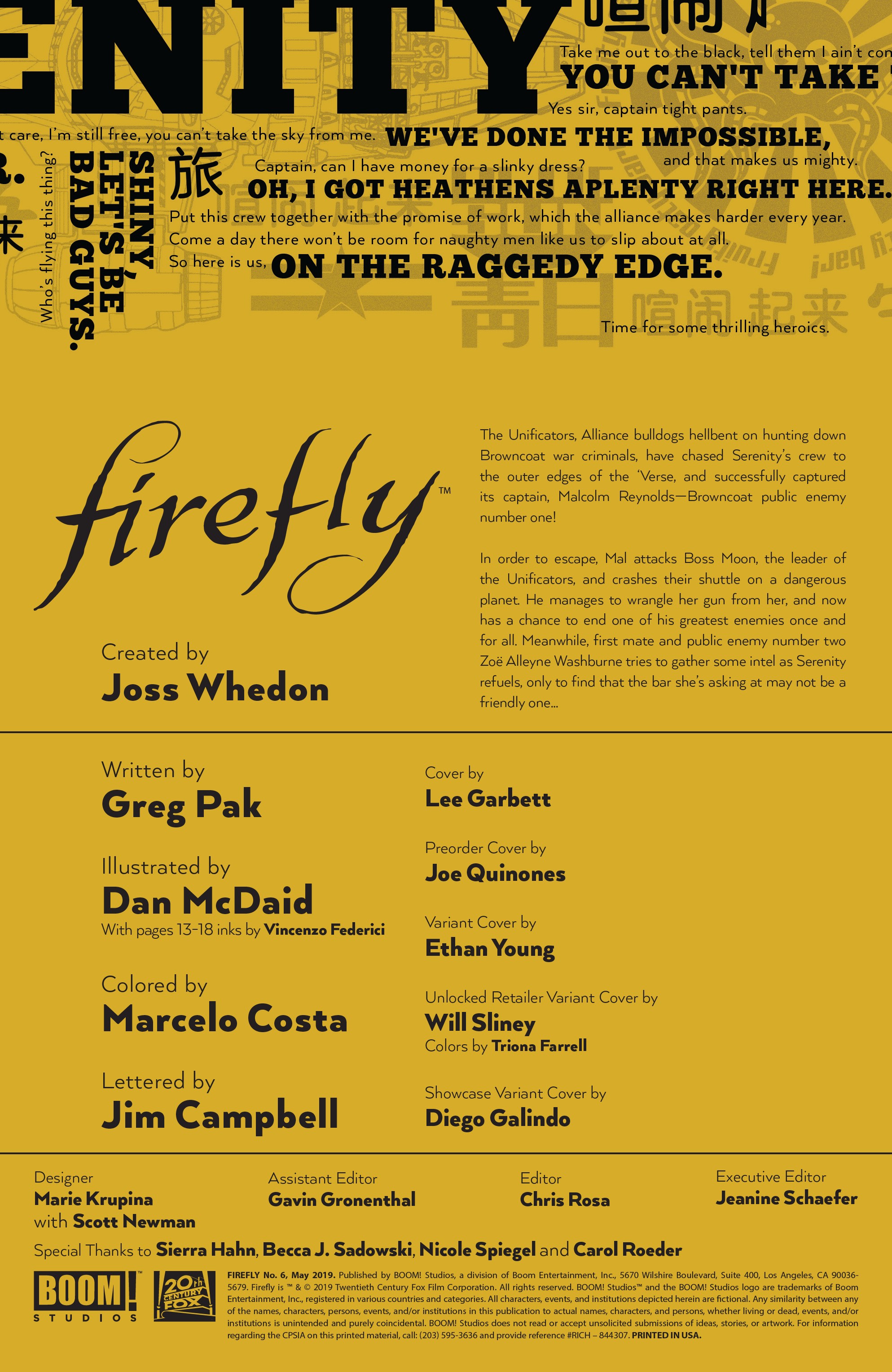 Firefly (2018-): Chapter 6 - Page 2