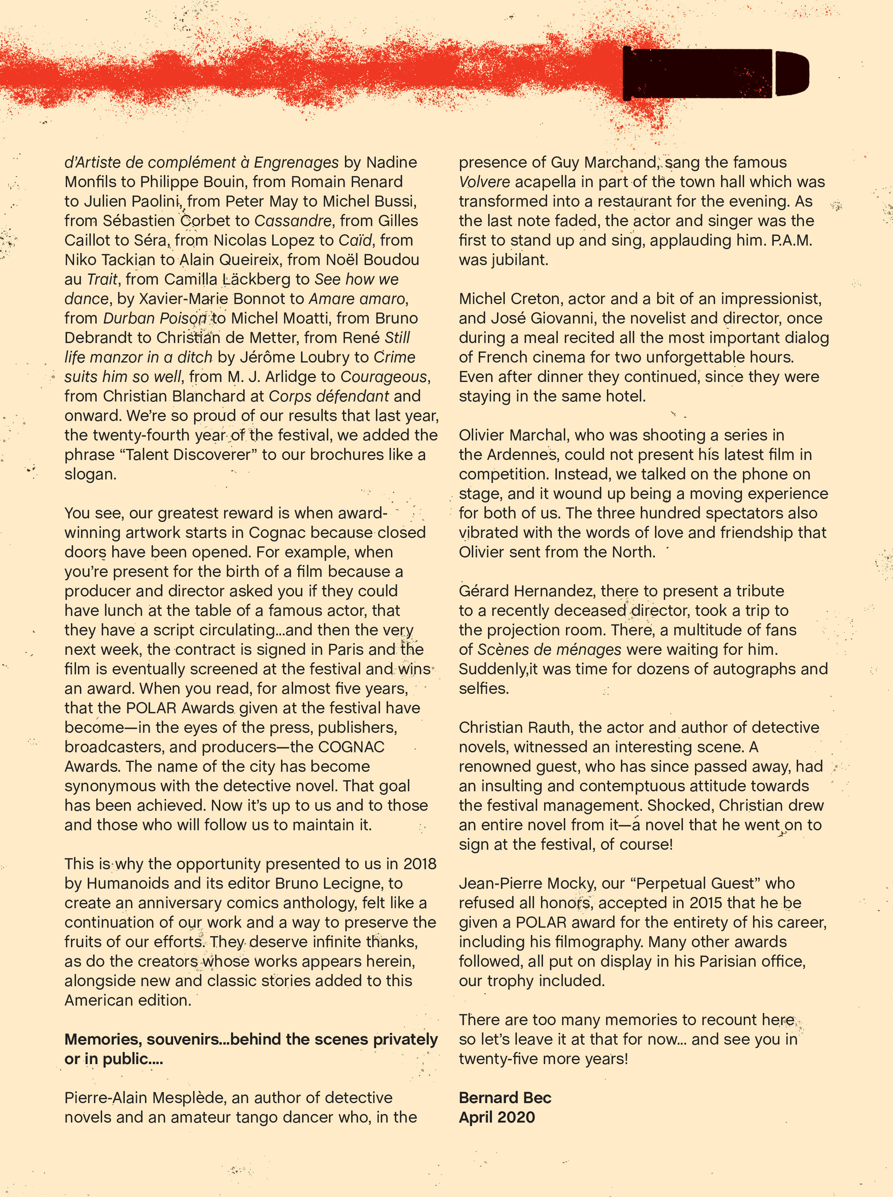 First Degree: A Crime Anthology (2021): Chapter 1 - Page 6