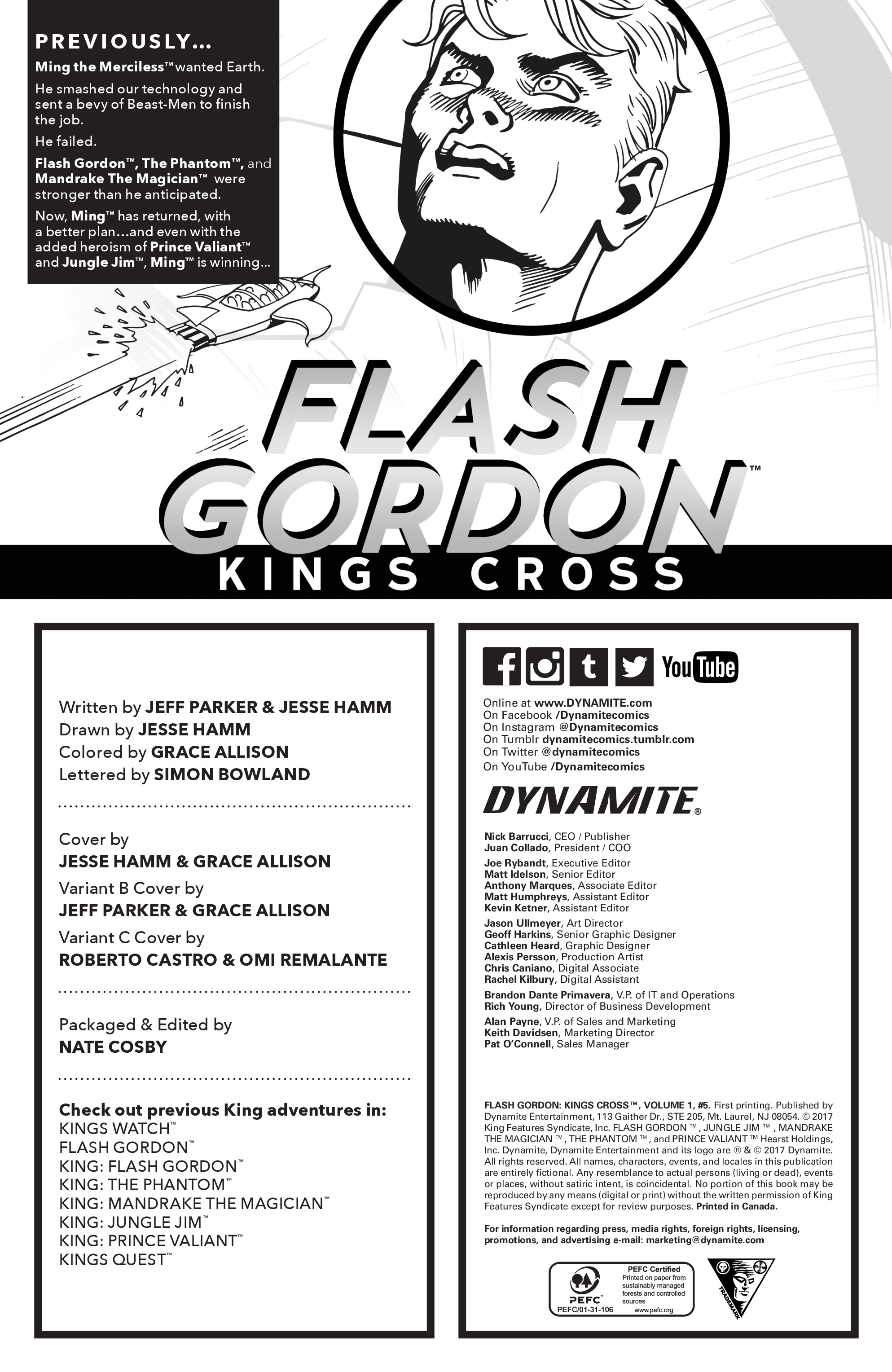 Flash Gordon: Kings Cross (2016-): Chapter 5 - Page 4