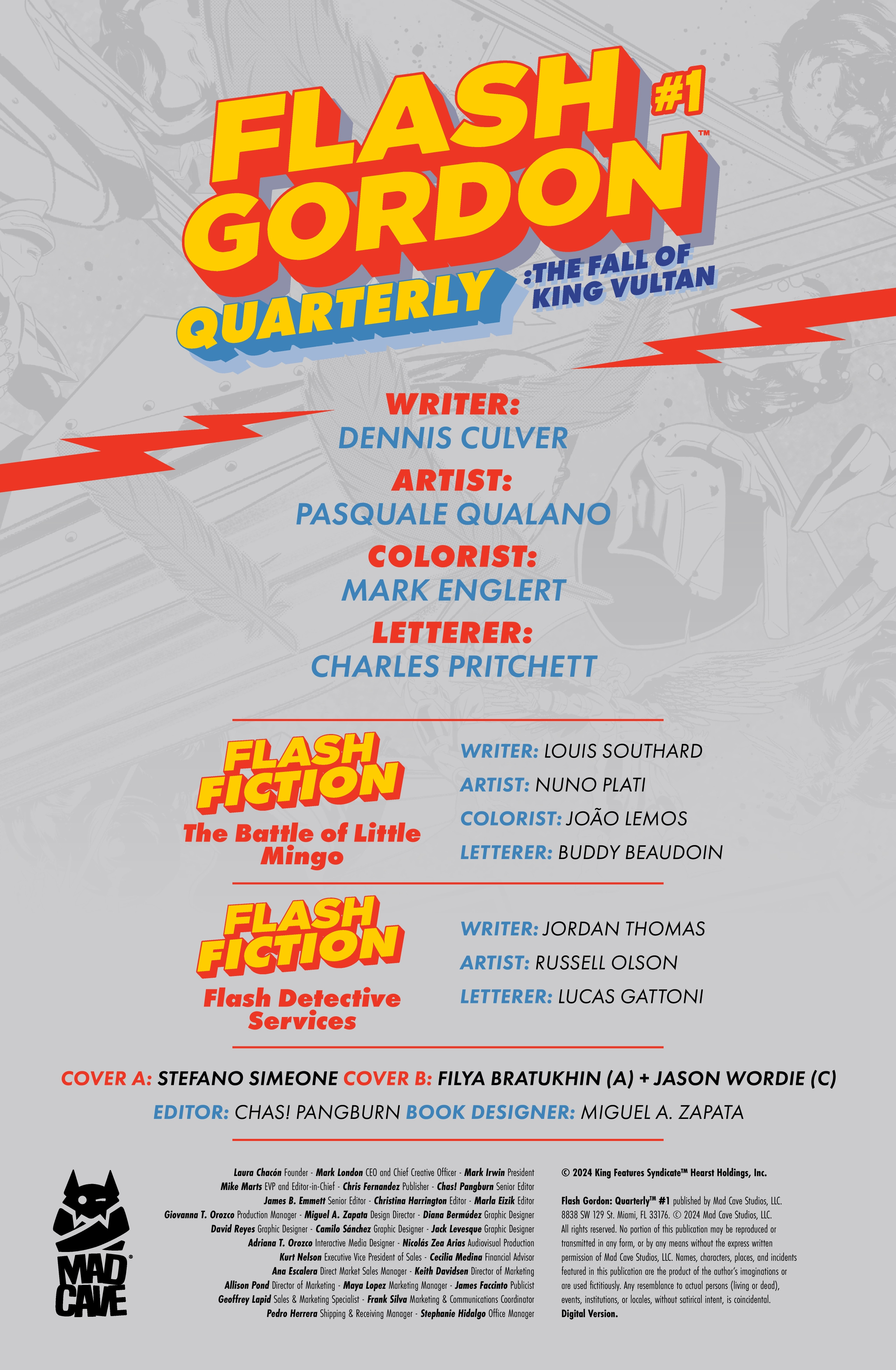 Flash Gordon Quarterly (2024-): Chapter 1 - Page 3