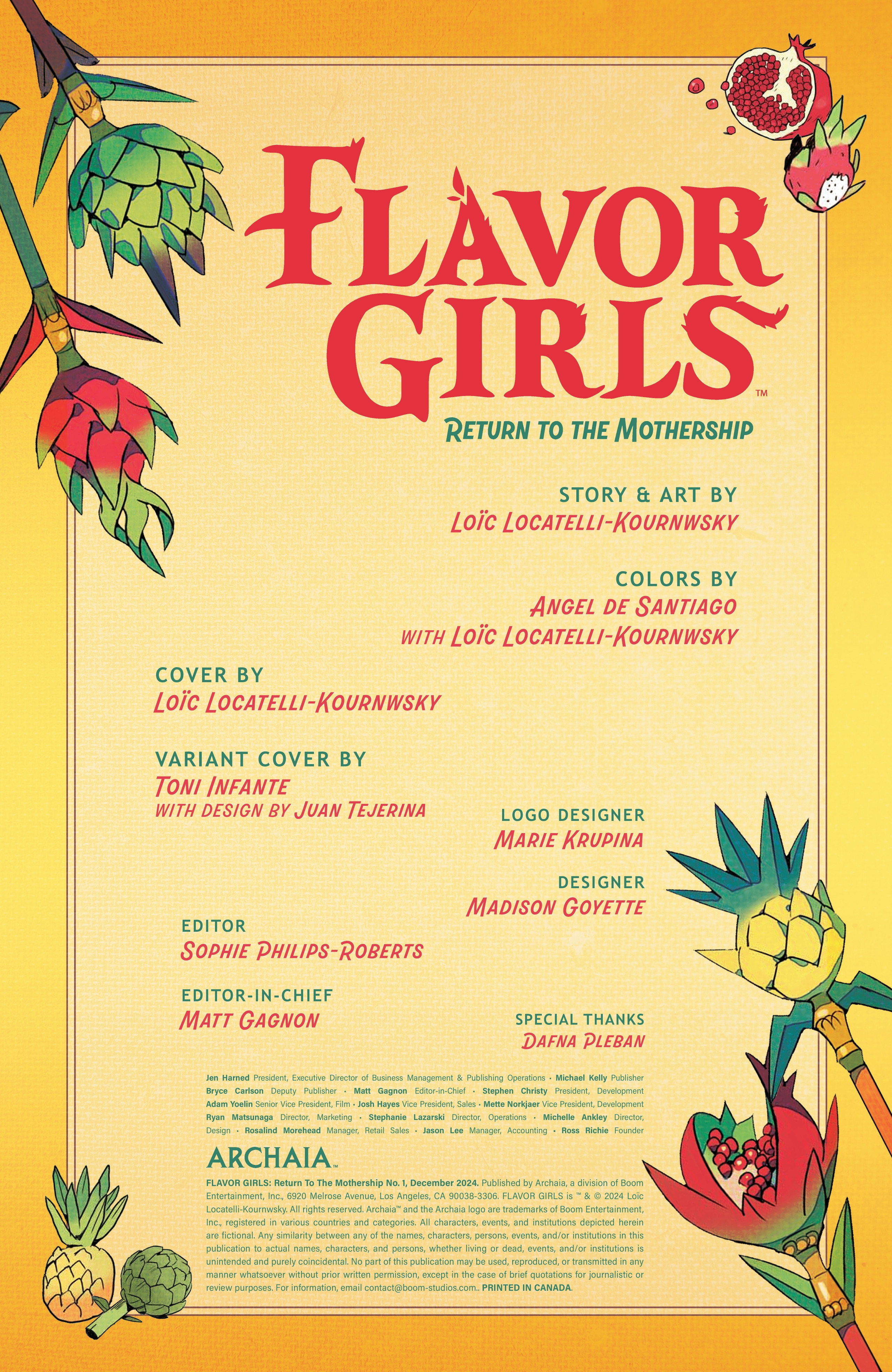 Flavor Girls: Return to the Mothership (2024-): Chapter 1 - Page 2