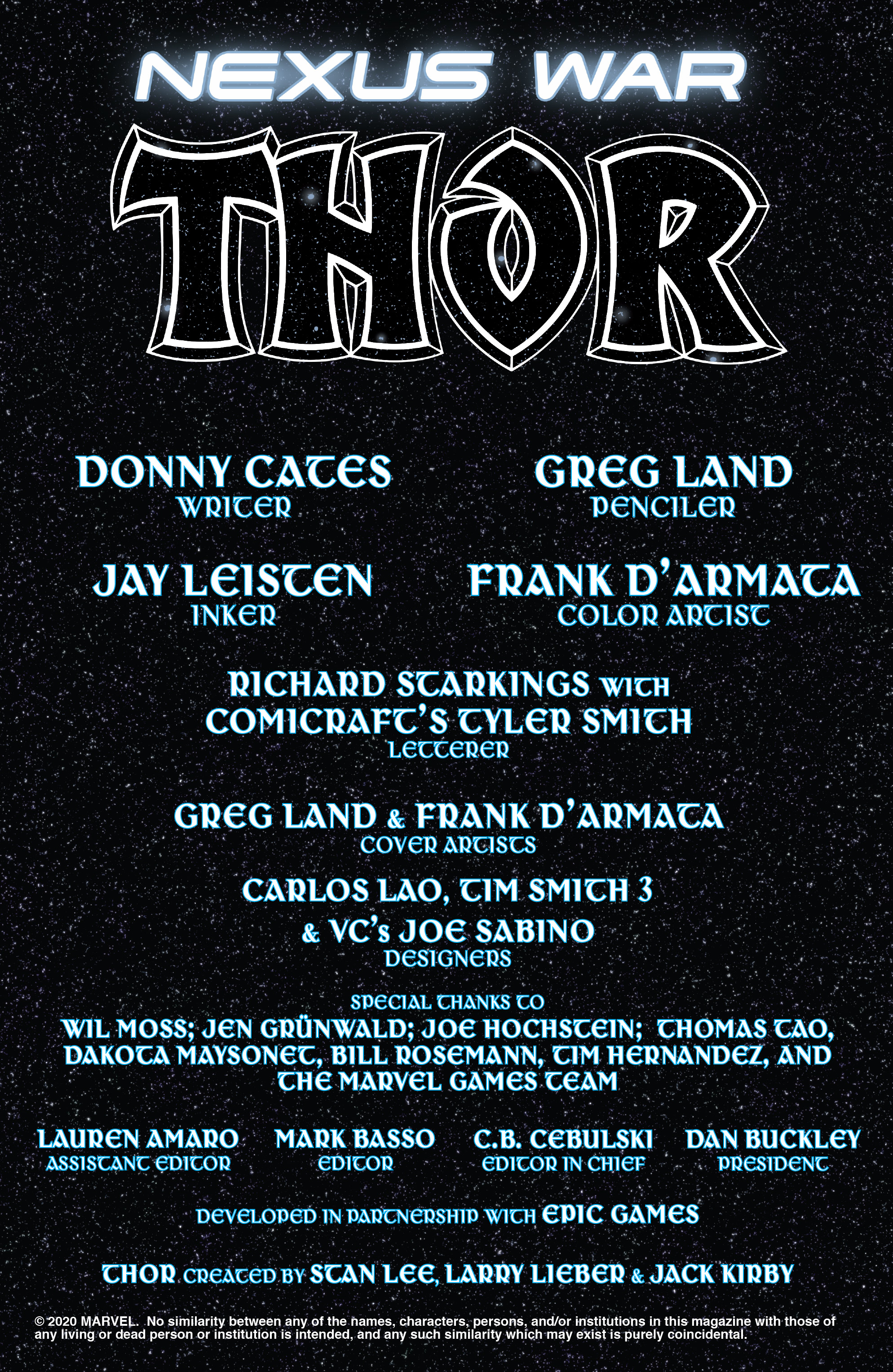 Fortnite X Marvel - Nexus War: Thor (2020): Chapter 1 - Page 2