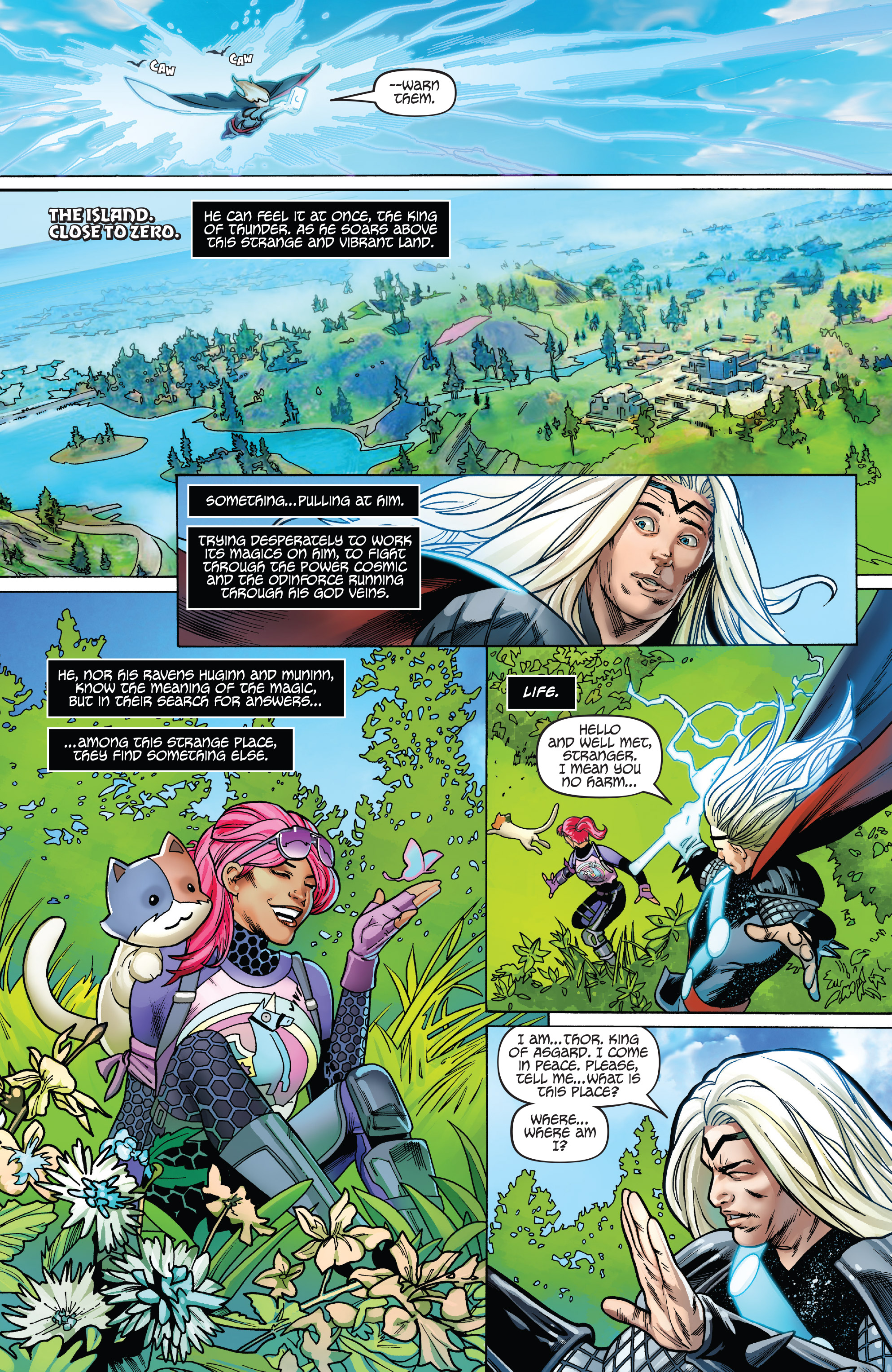 Fortnite X Marvel - Nexus War: Thor (2020): Chapter 1 - Page 5
