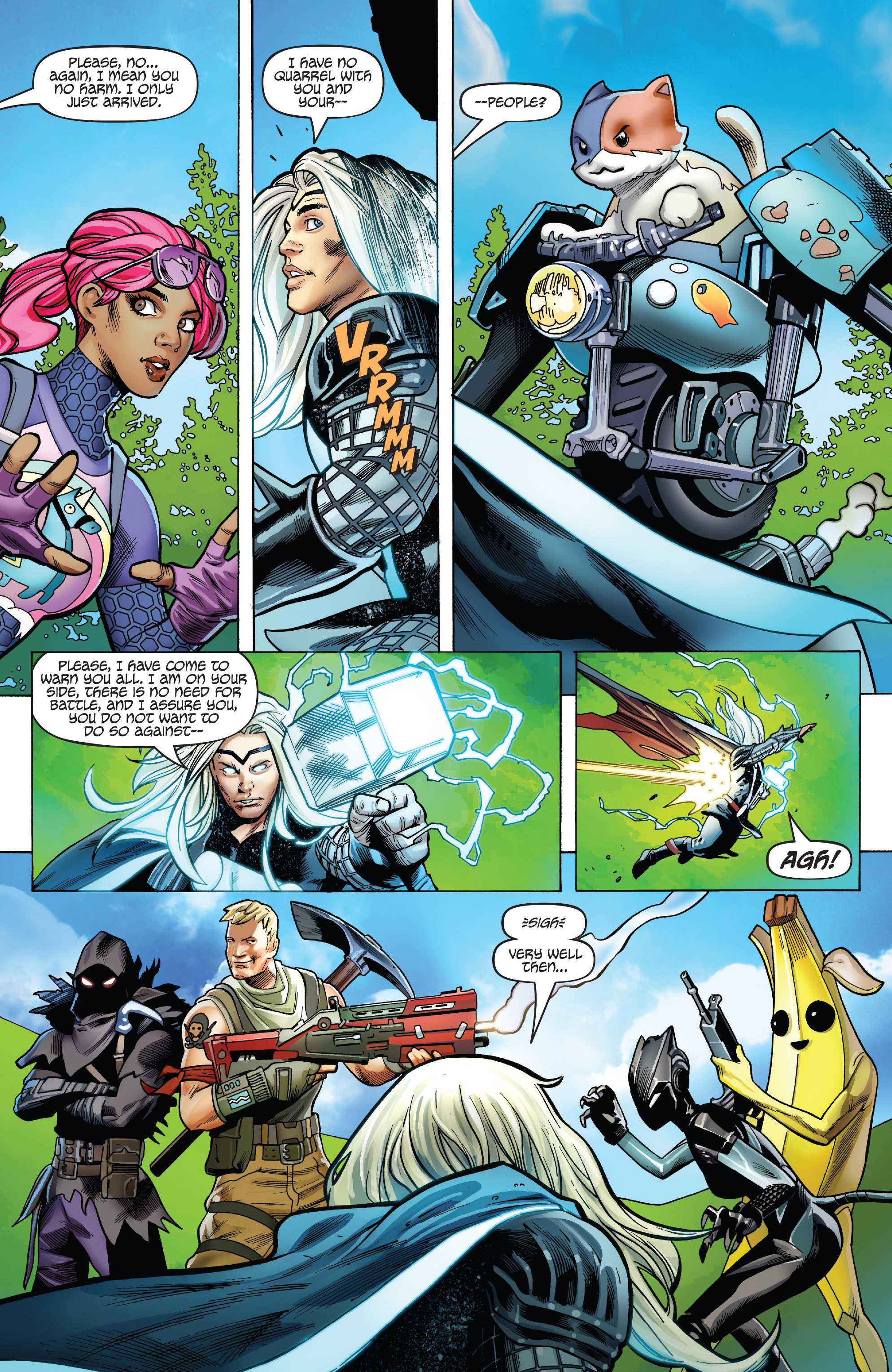 Fortnite X Marvel - Nexus War: Thor (2020): Chapter 1 - Page 6