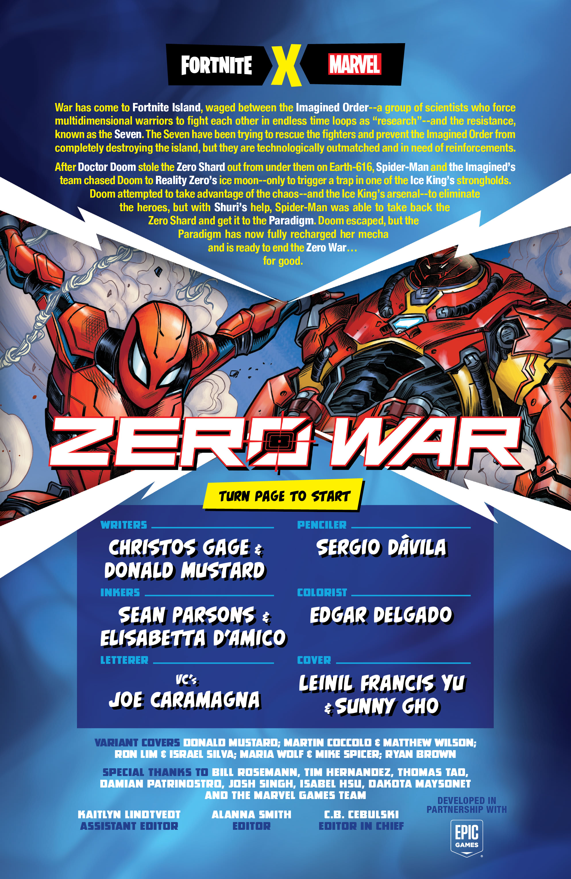 Fortnite x Marvel: Zero War (2022-): Chapter 5 - Page 4
