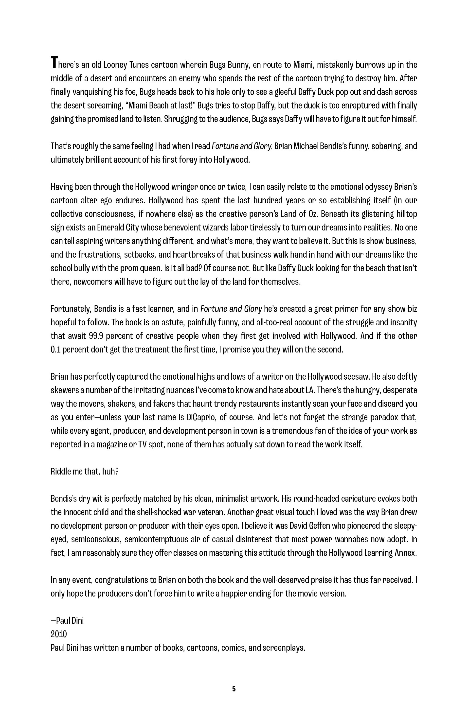 Fortune and Glory (2023): Chapter TP - Page 6