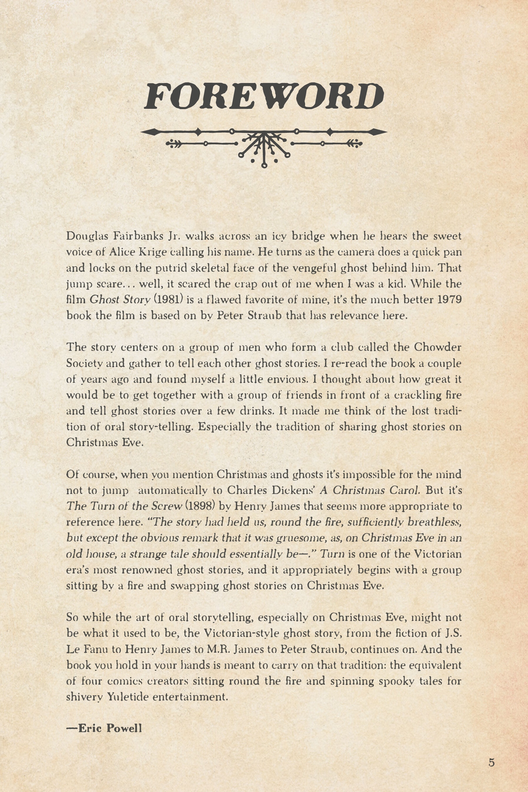 Four Gathered on Christmas Eve (2023): Chapter HC - Page 7