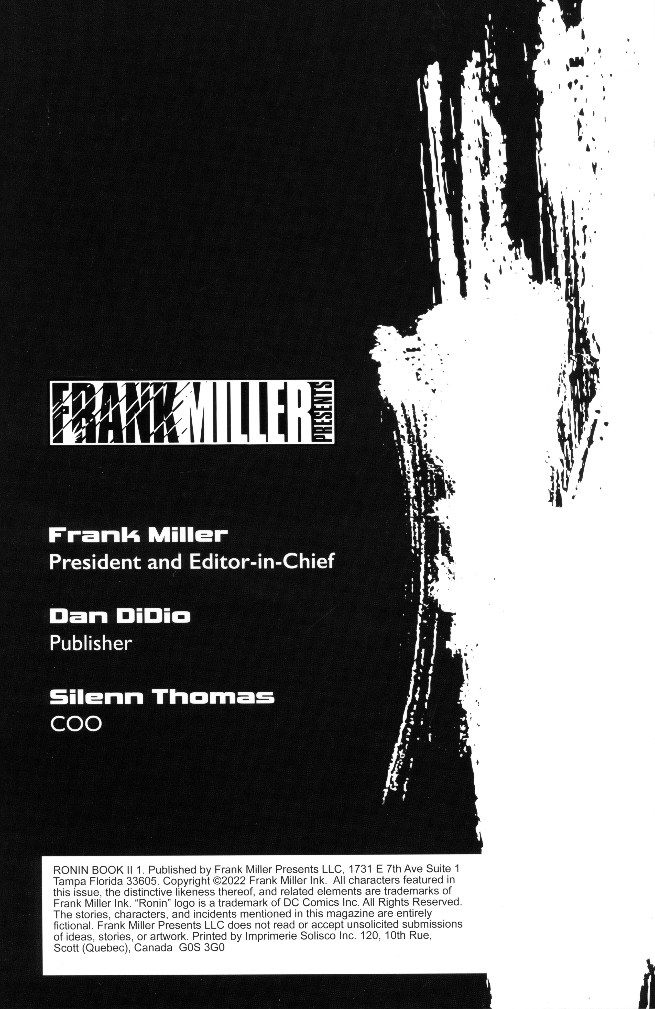 Frank Miller's Ronin Book II (2022-): Chapter 1 - Page 2