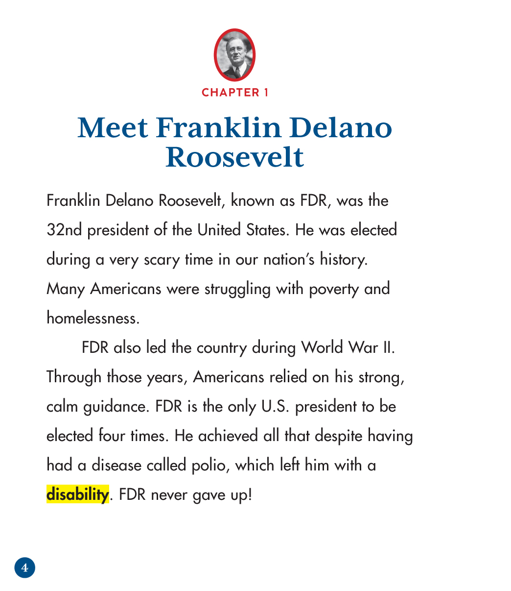 Franklin Delano Roosevelt: World War II President (2021): Chapter 1 - Page 6