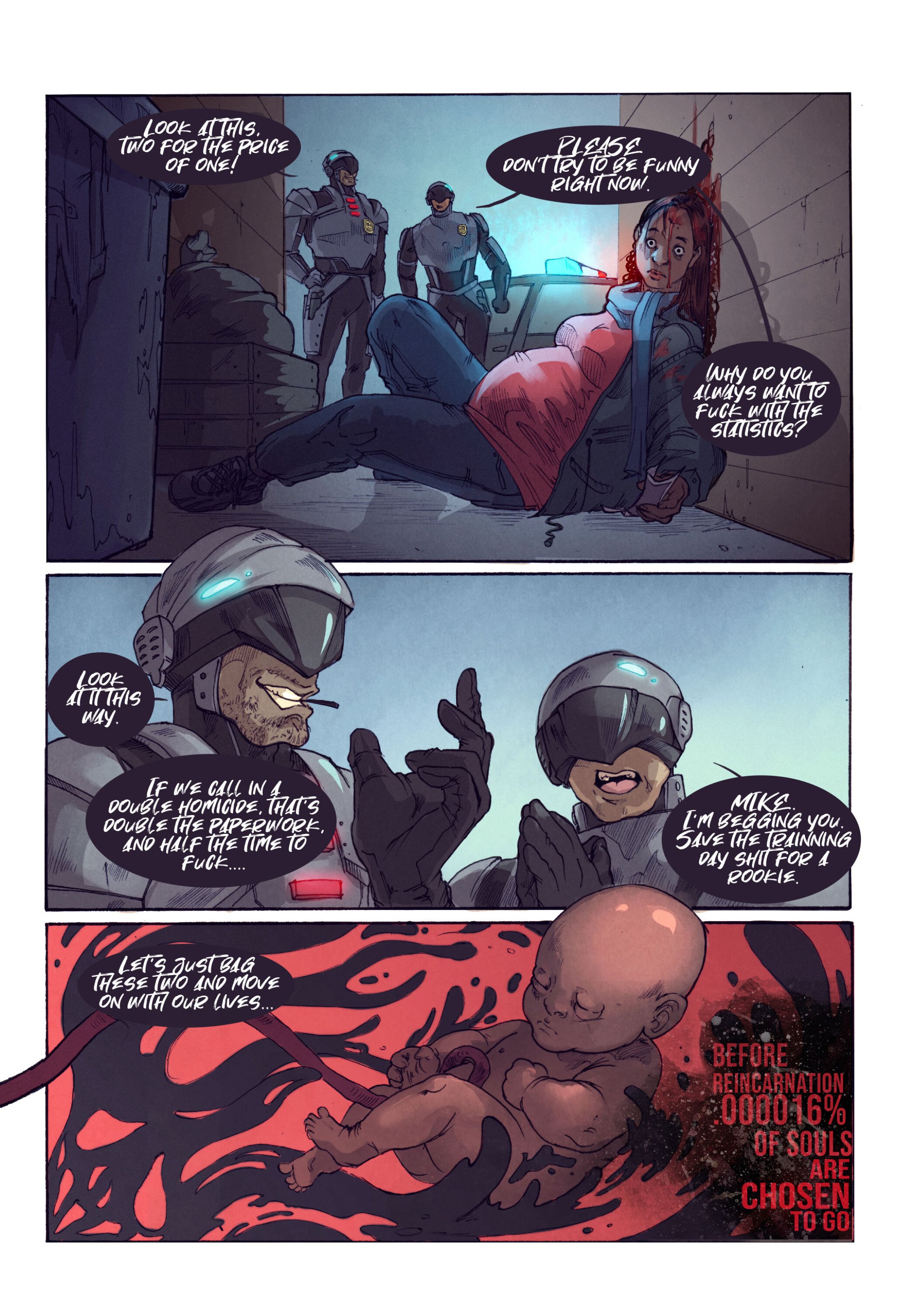 Freak Snow: Washed in the Blood (2020): Chapter 1 - Page 4