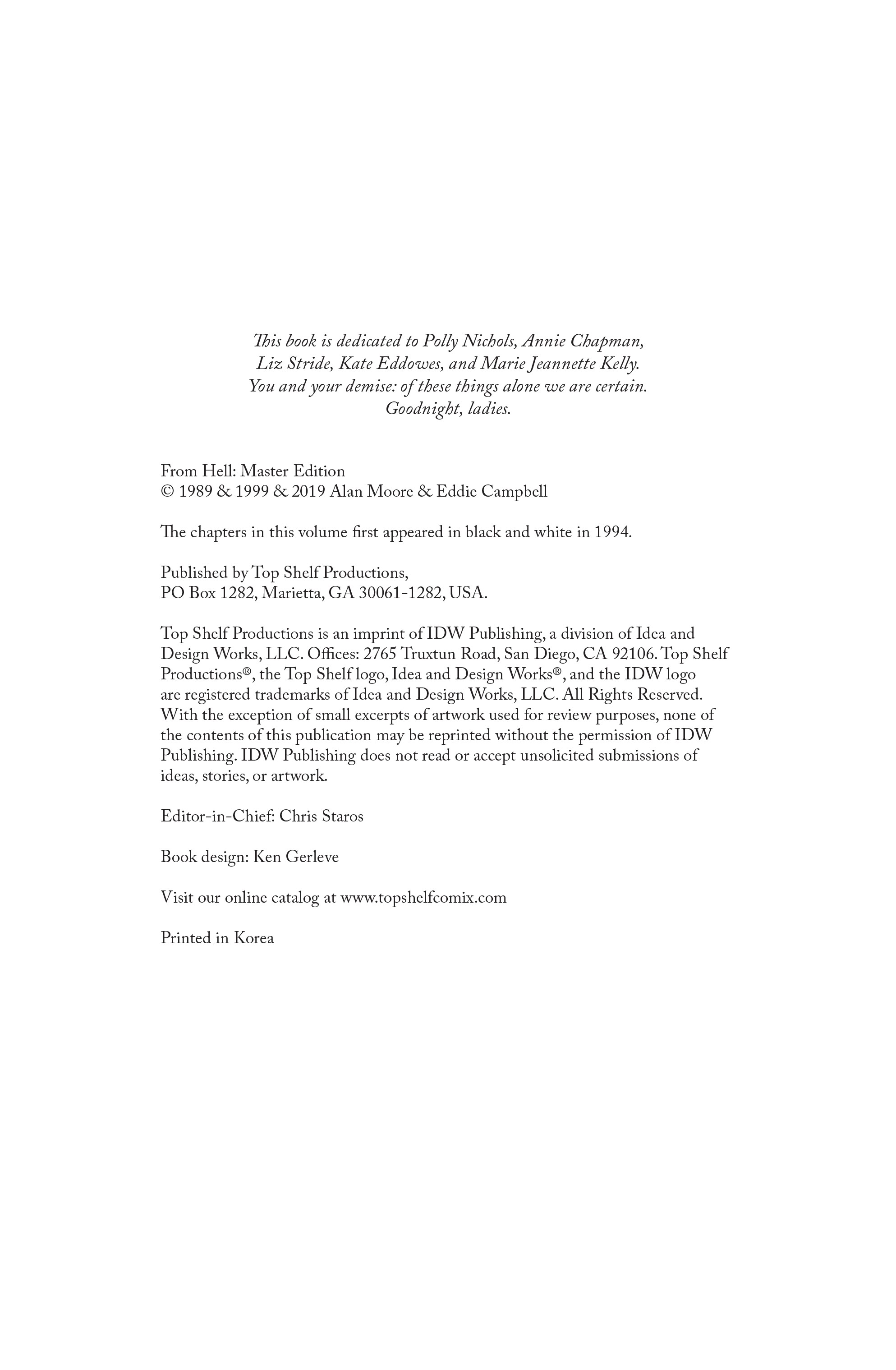 From Hell: Master Edition (2018-): Chapter 5 - Page 2