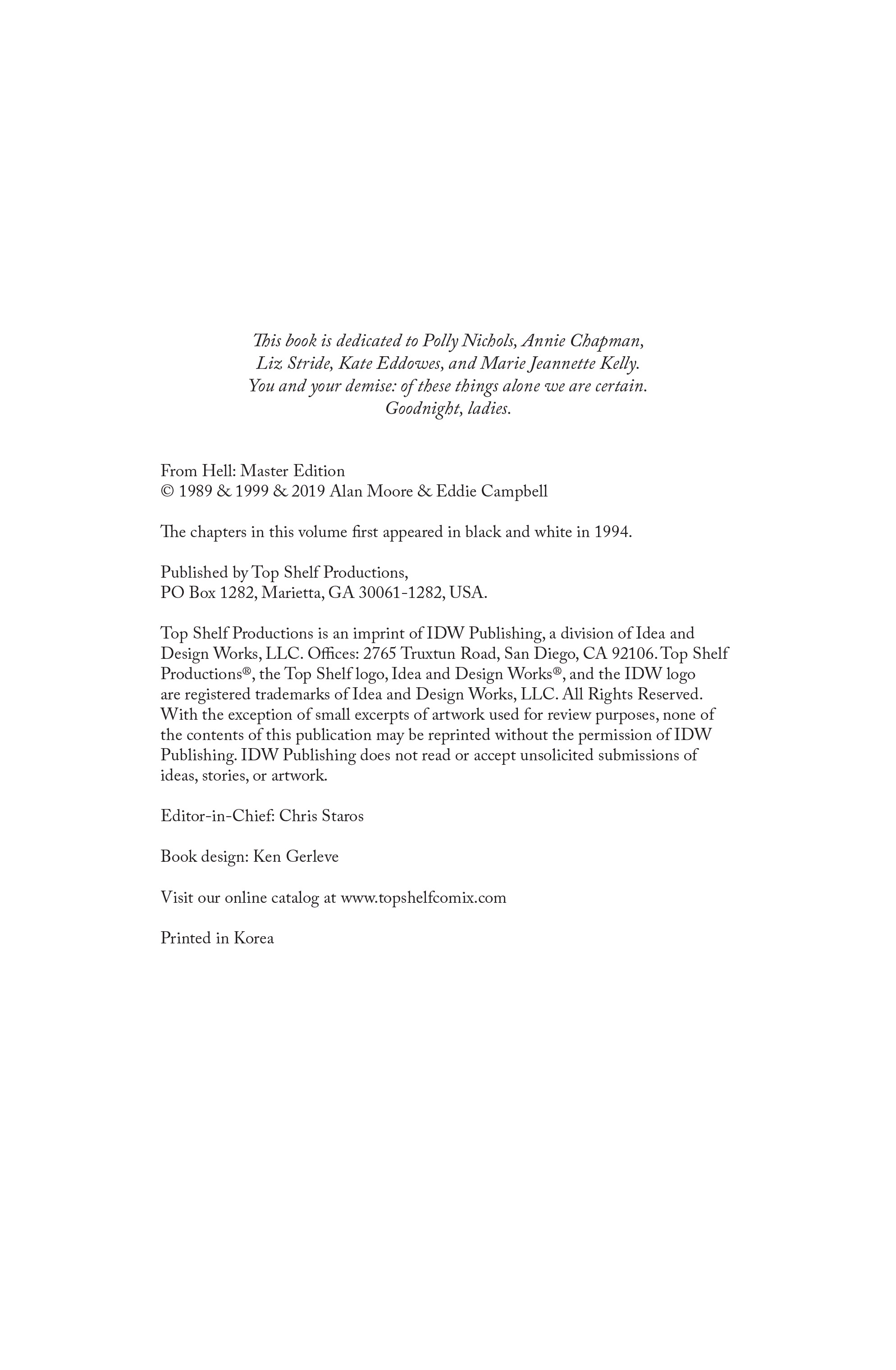 From Hell: Master Edition (2018-): Chapter 6 - Page 2