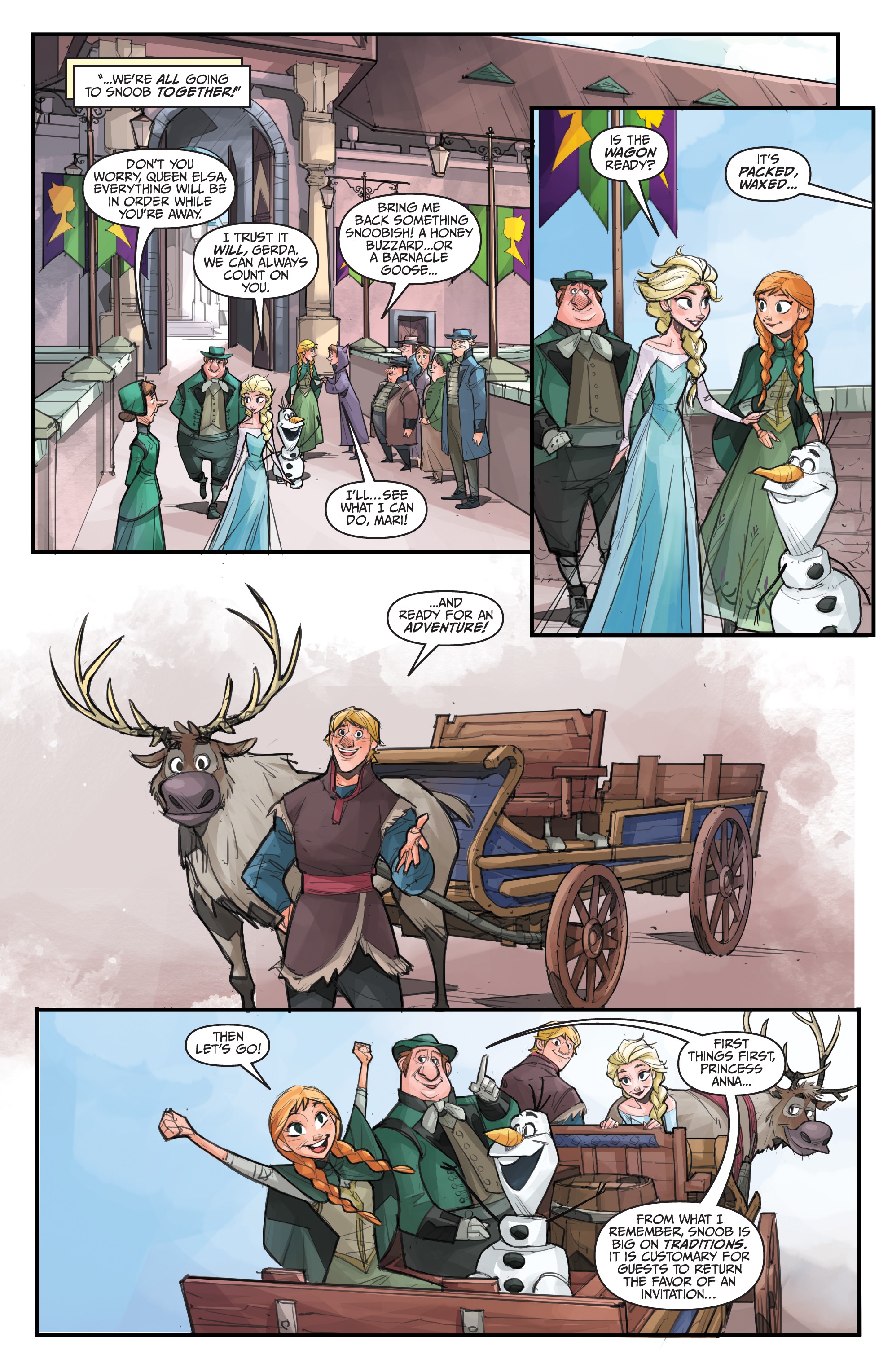 Frozen: Reunion Road (2019-): Chapter 1 - Page 9