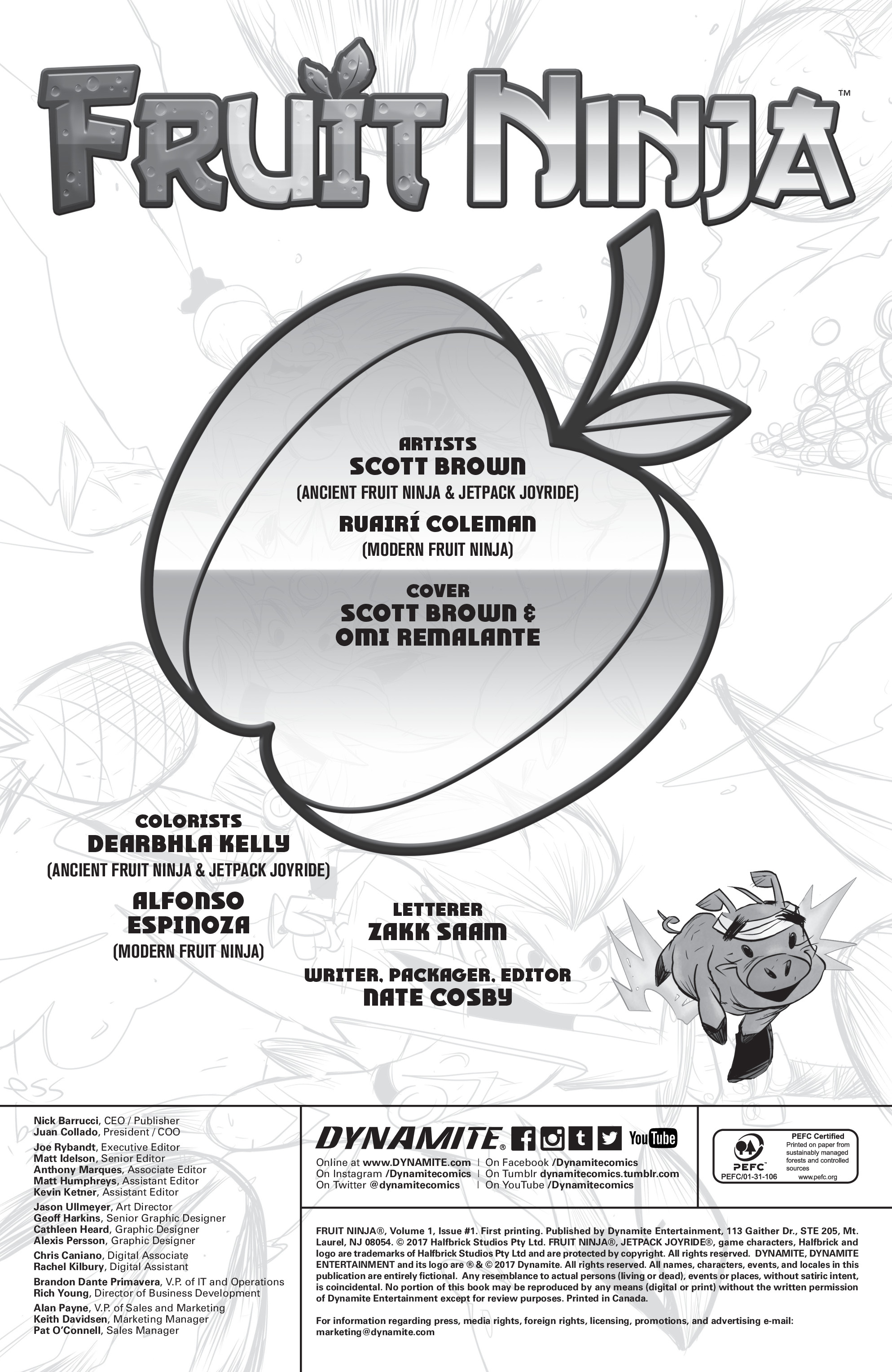 Fruit Ninja (2017): Chapter 1 - Page 3