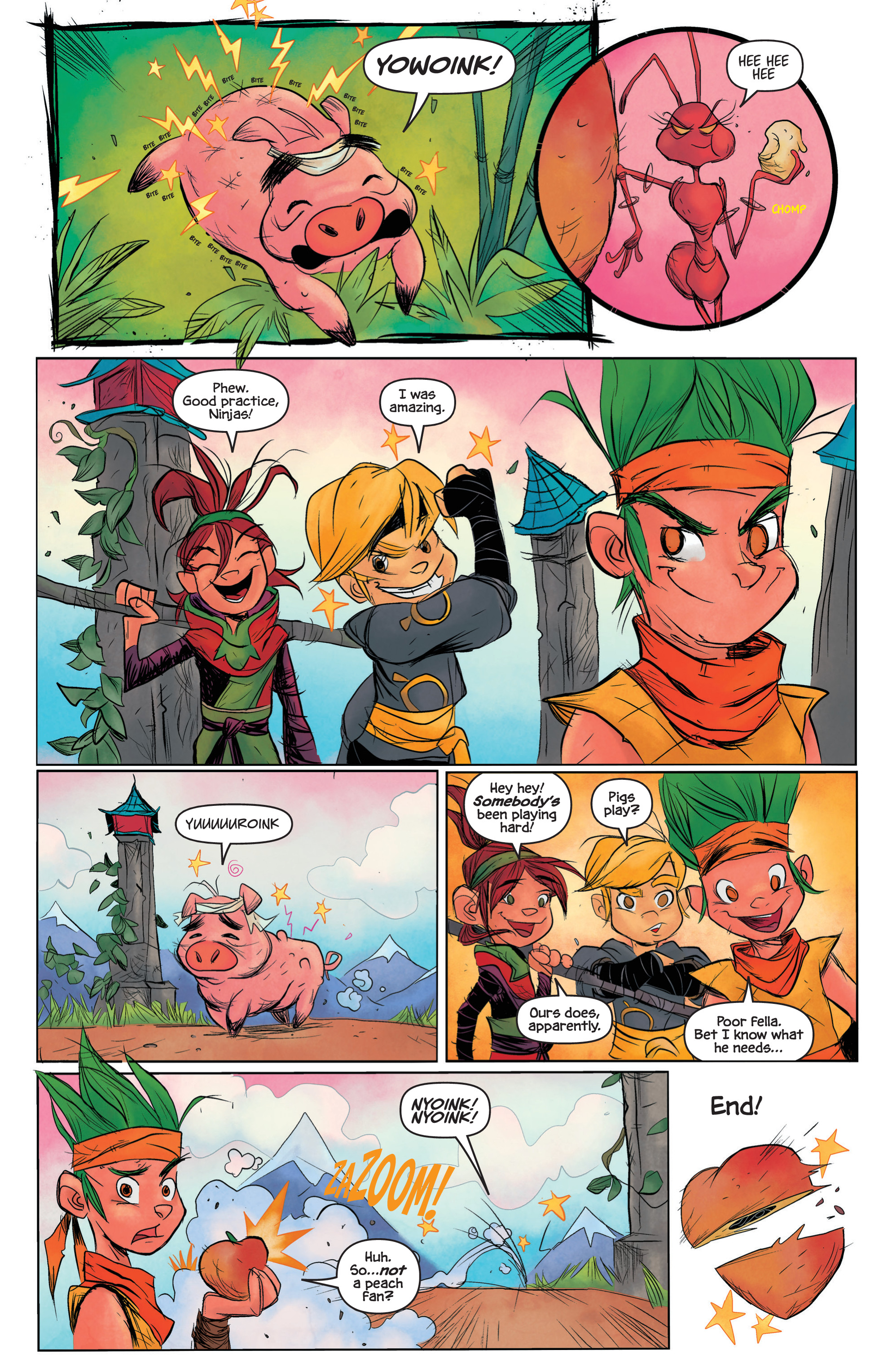 Fruit Ninja (2017): Chapter 1 - Page 9