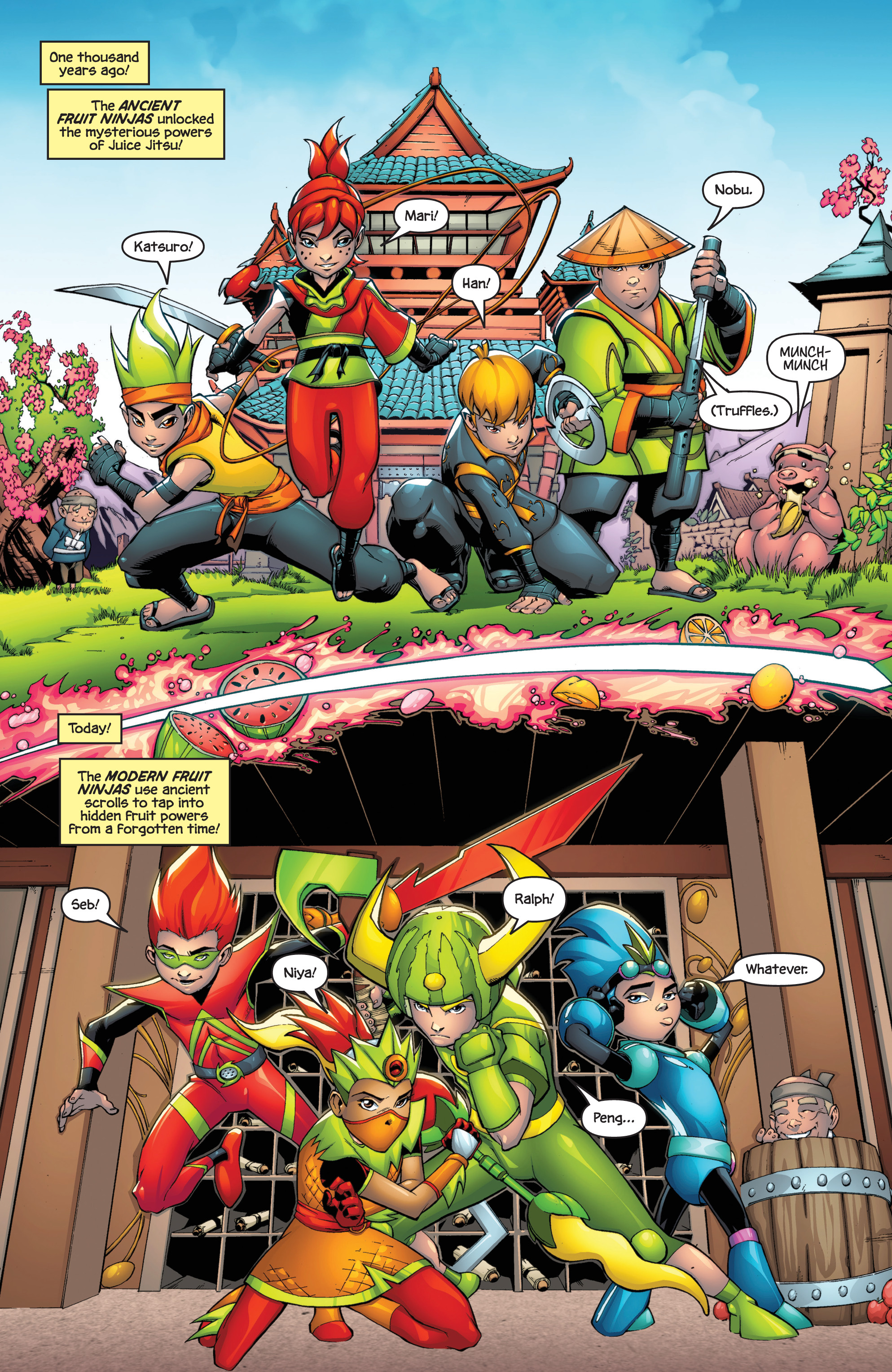 Fruit Ninja (2017): Chapter 1 - Page 17