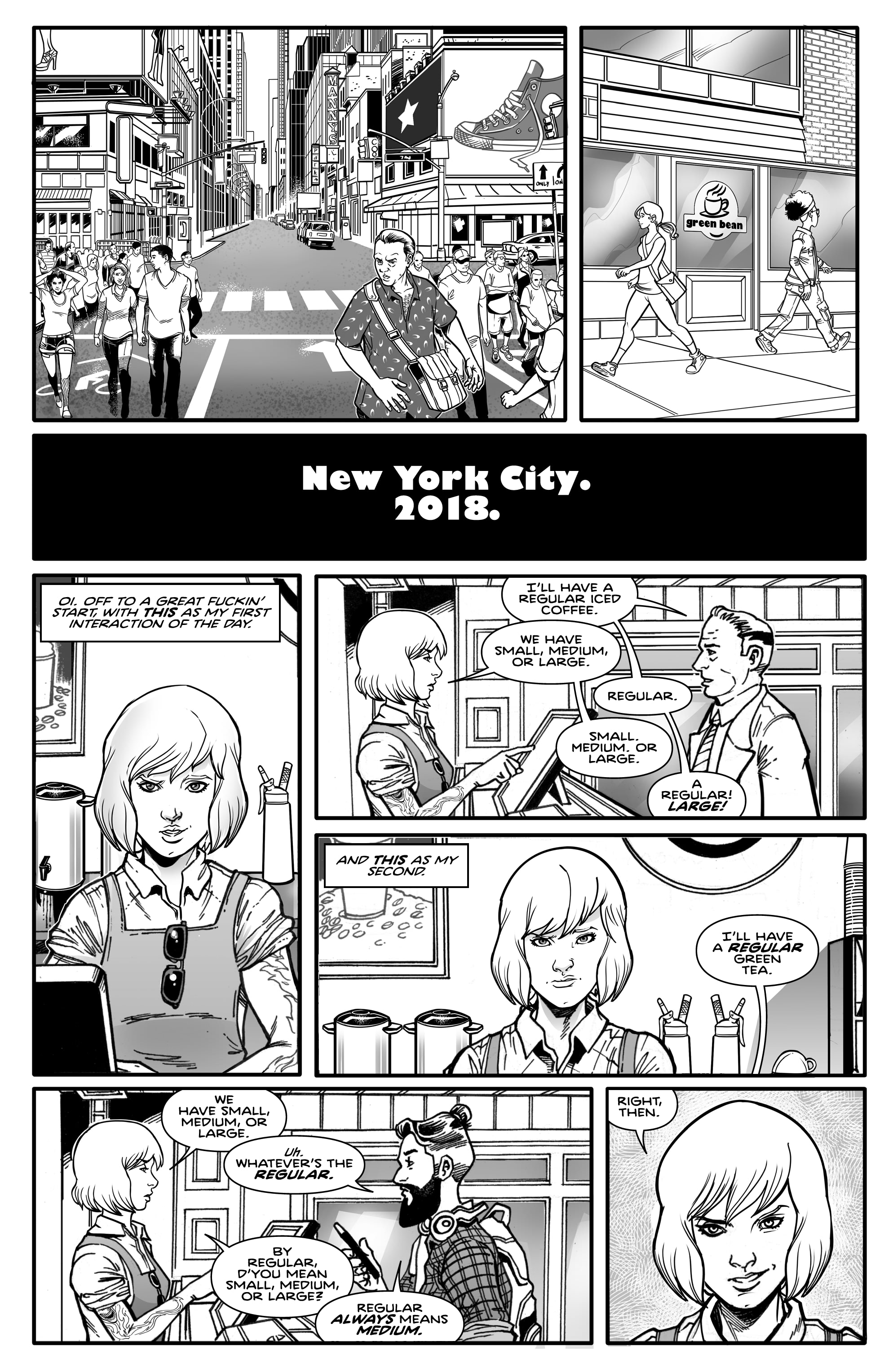 Gangster Ass Barista (2023-): Chapter 1 - Page 4